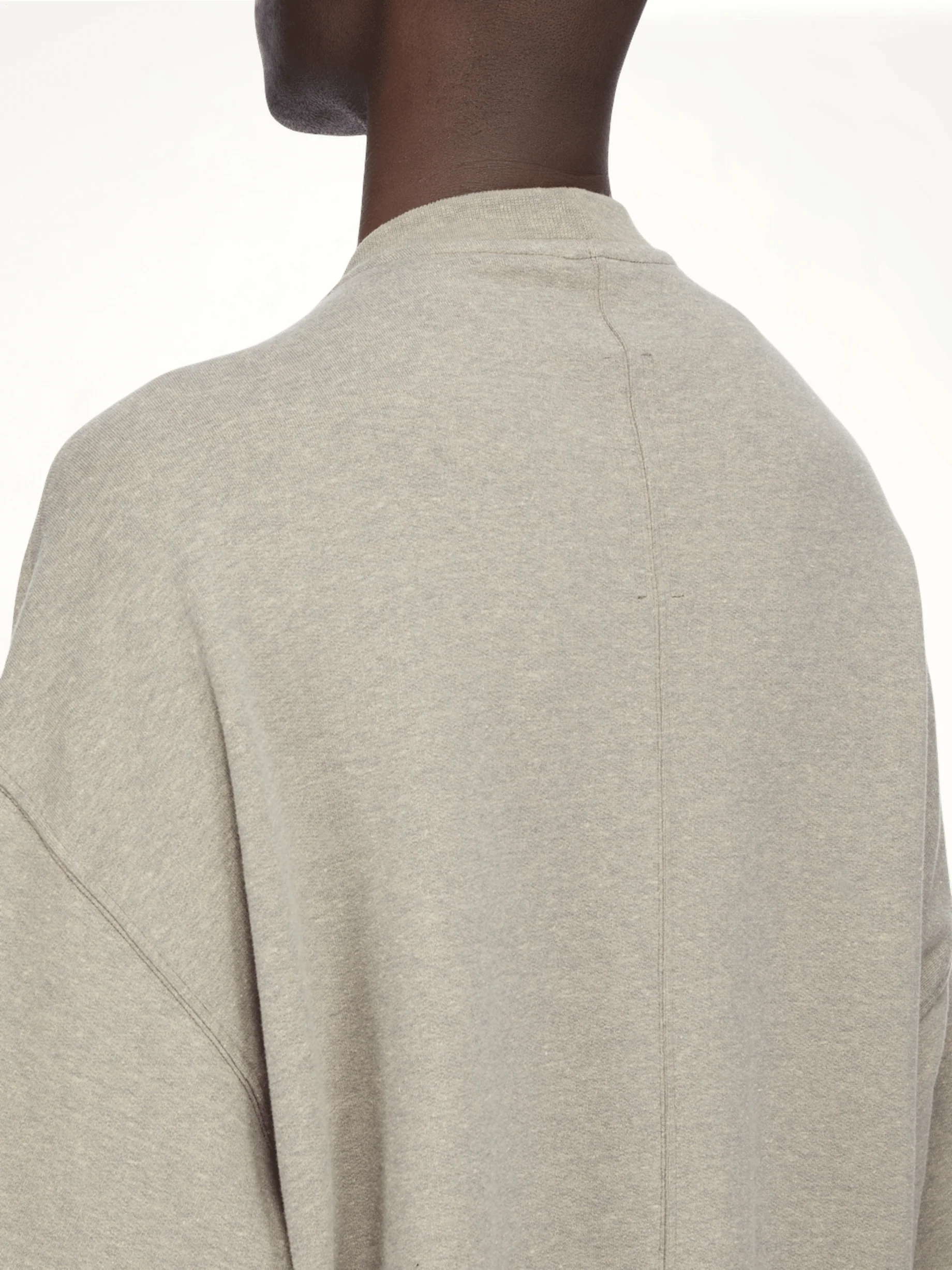Tommy T-Shirt in Melange Grey - Image 6