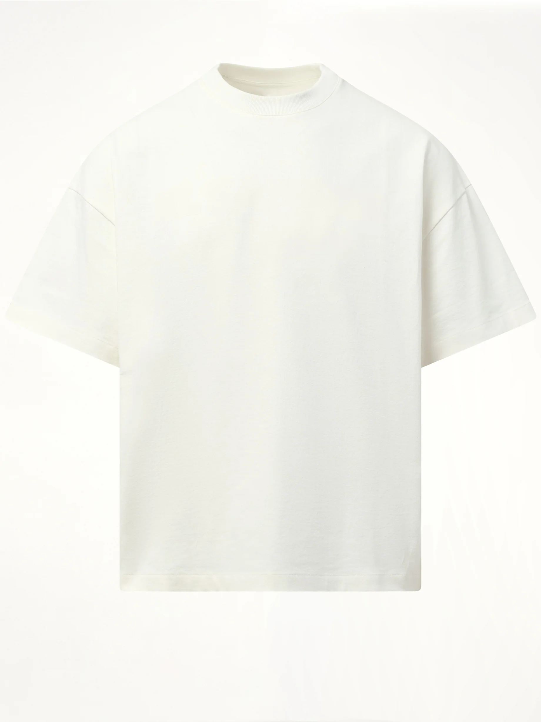 Tonal Jil Sander Logo T-Shirt in Porcelain - Image 2
