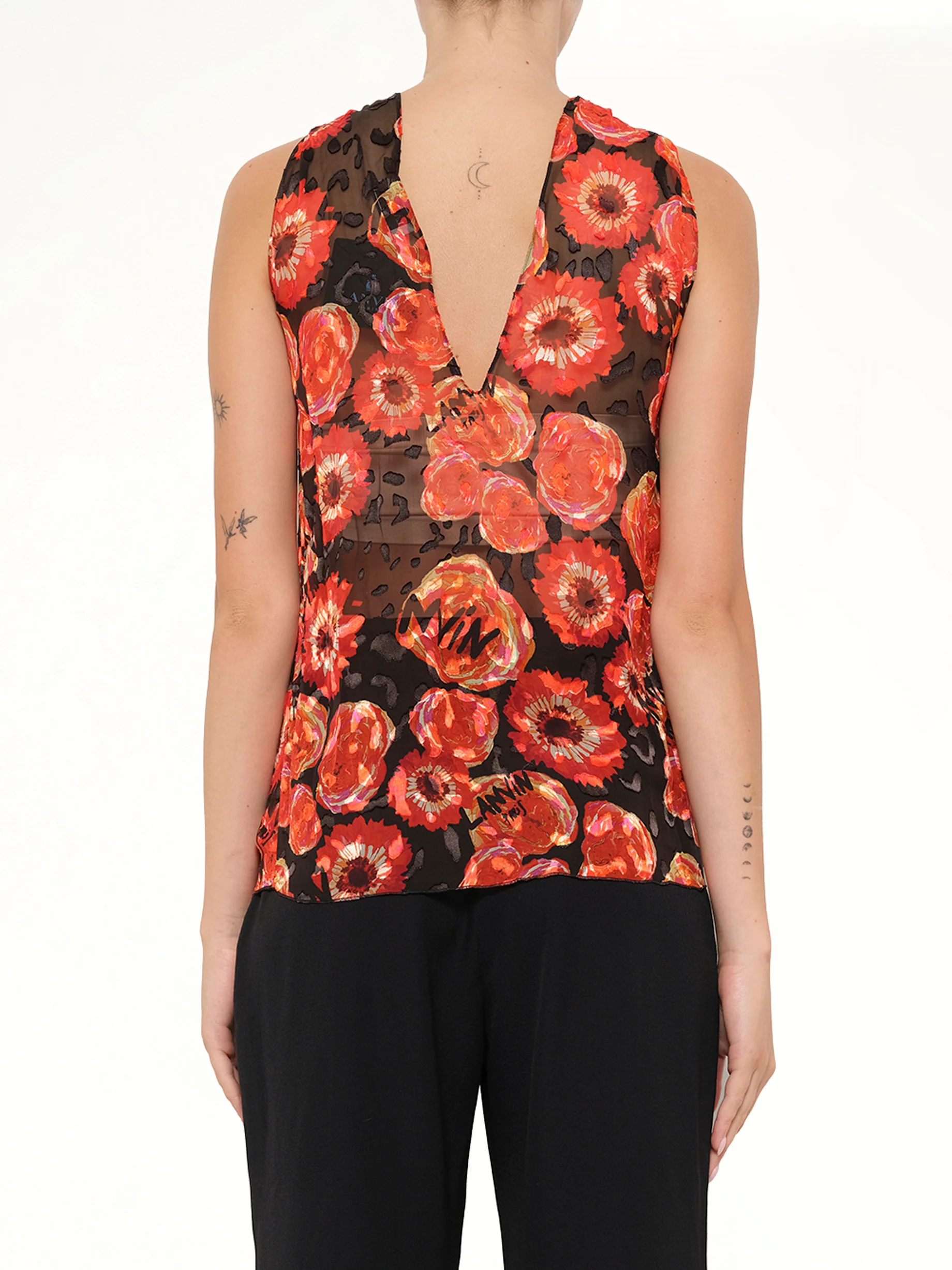 Lanvin Top in Red - Image 3