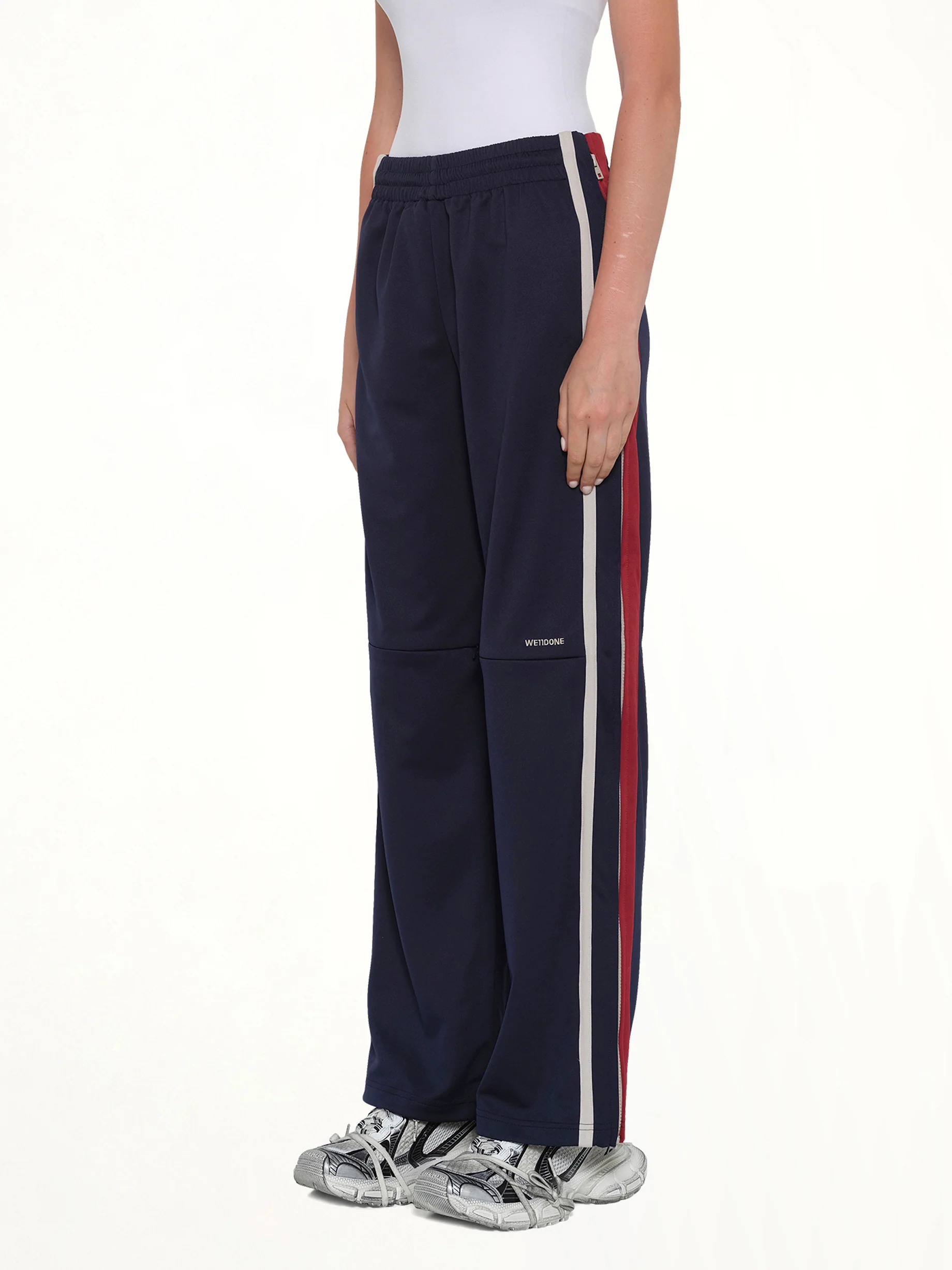 Track Trousers in Navy - Image 3