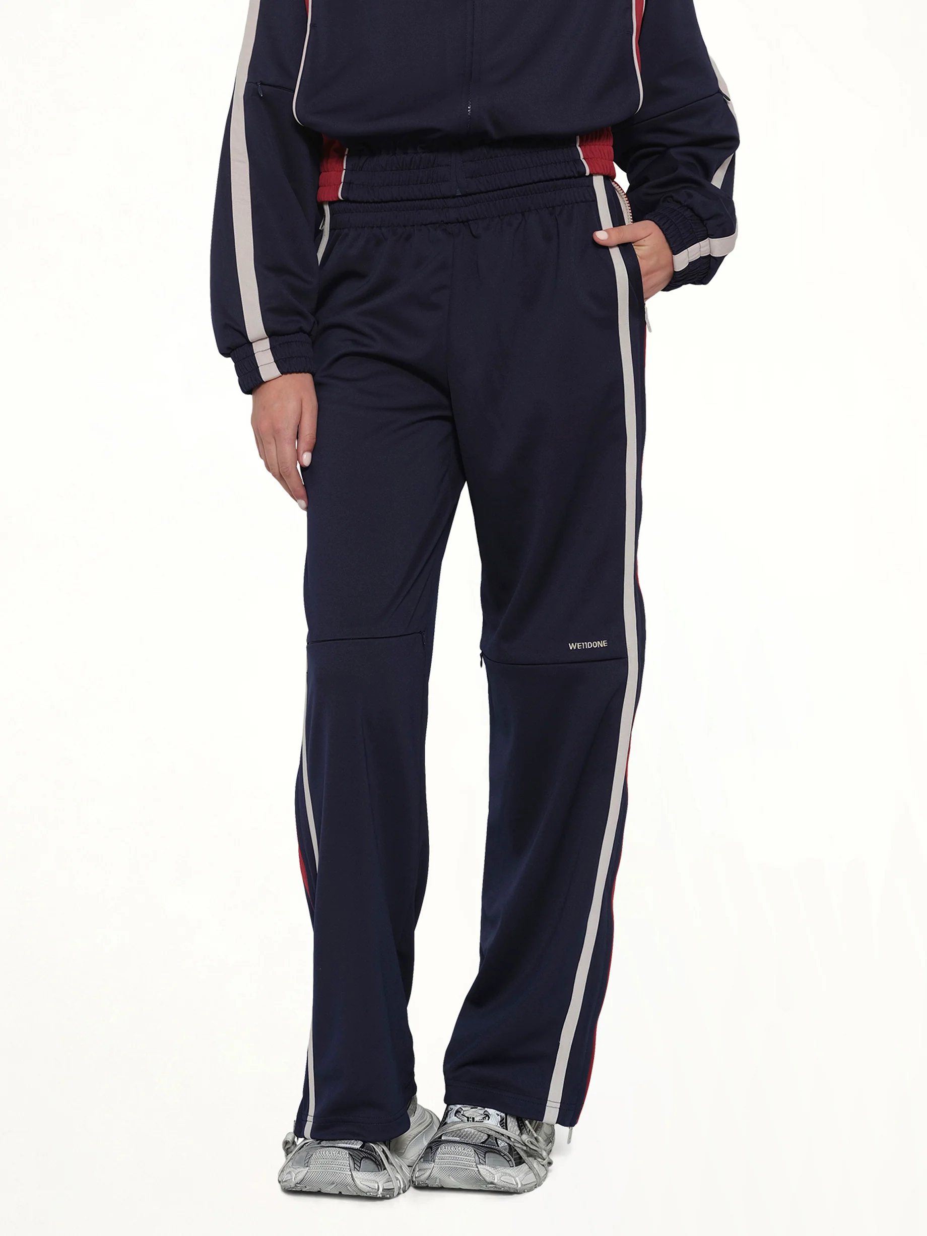 Track Trousers in Navy - Image 6