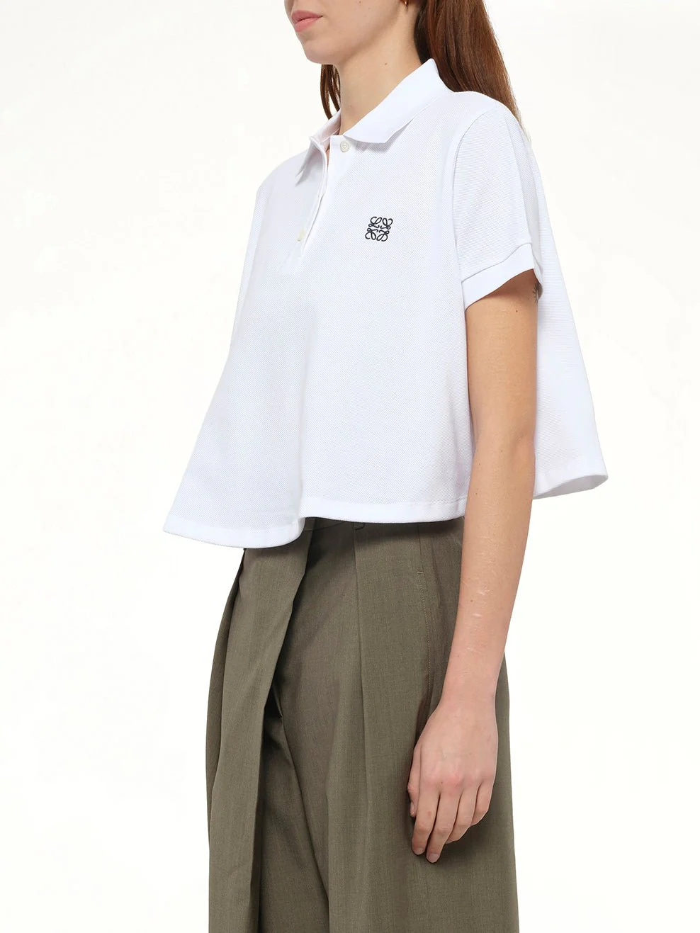 Trapeze Polo in White - Image 3