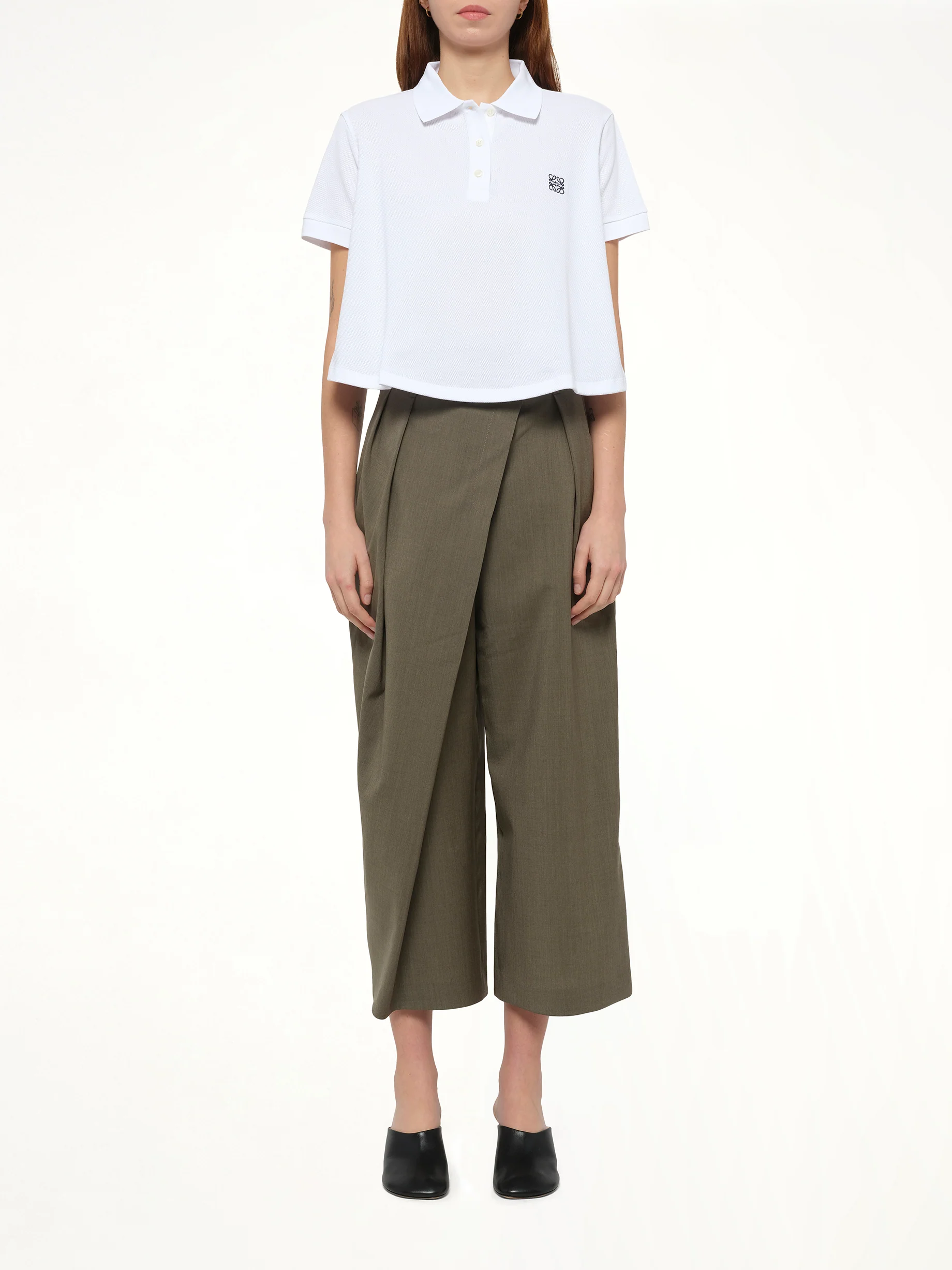 Trapeze Polo in White - Image 7
