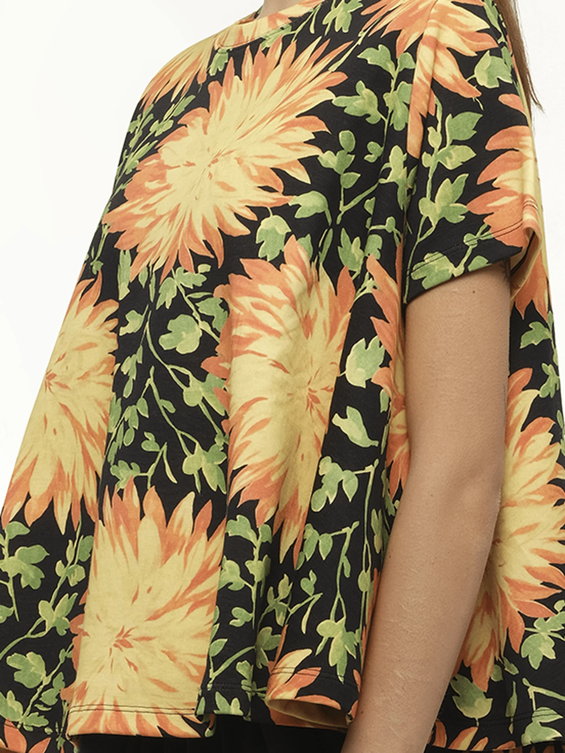 Trapeze Top in Multicolour - Image 3