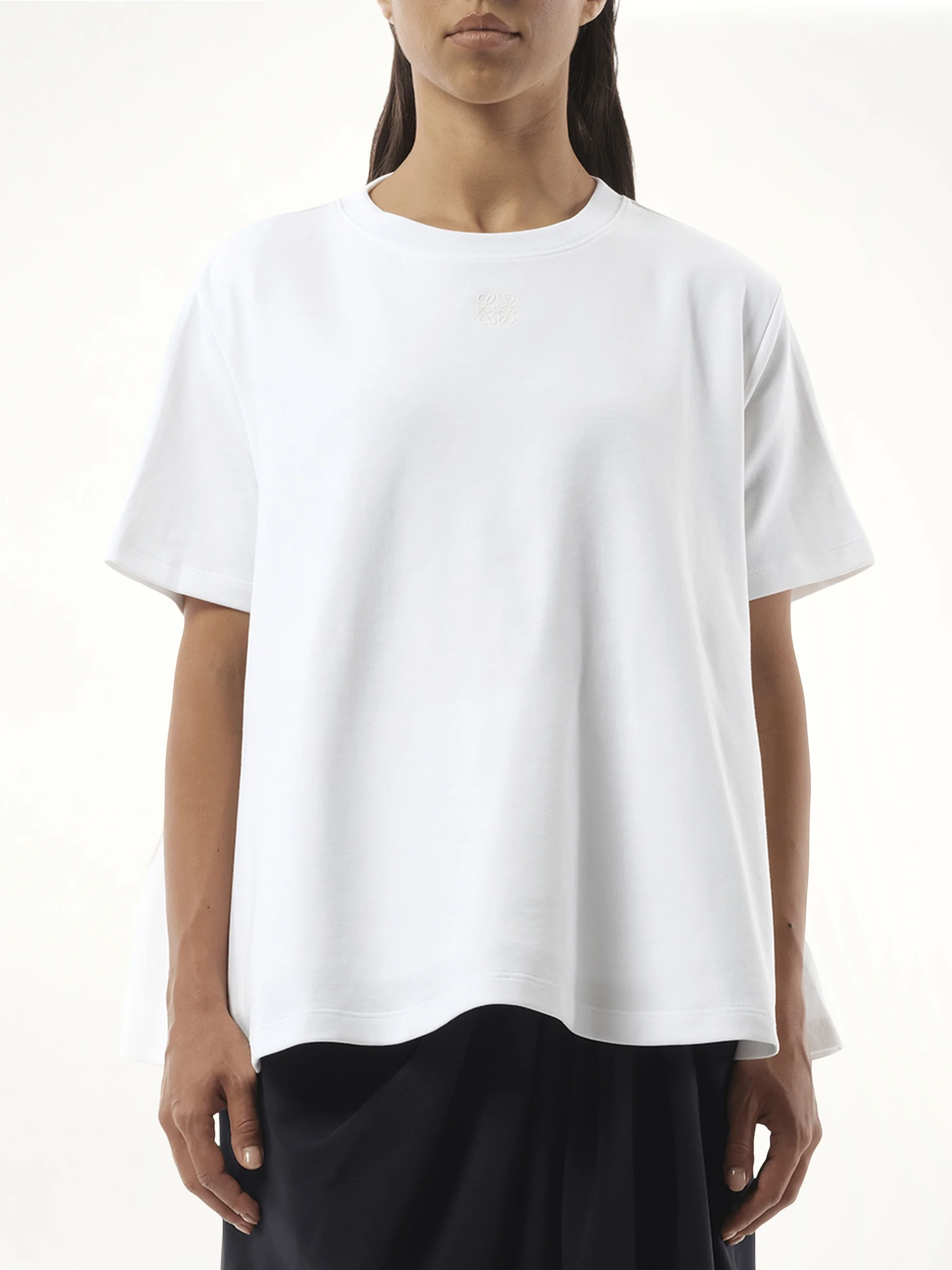 Trapeze Top in White