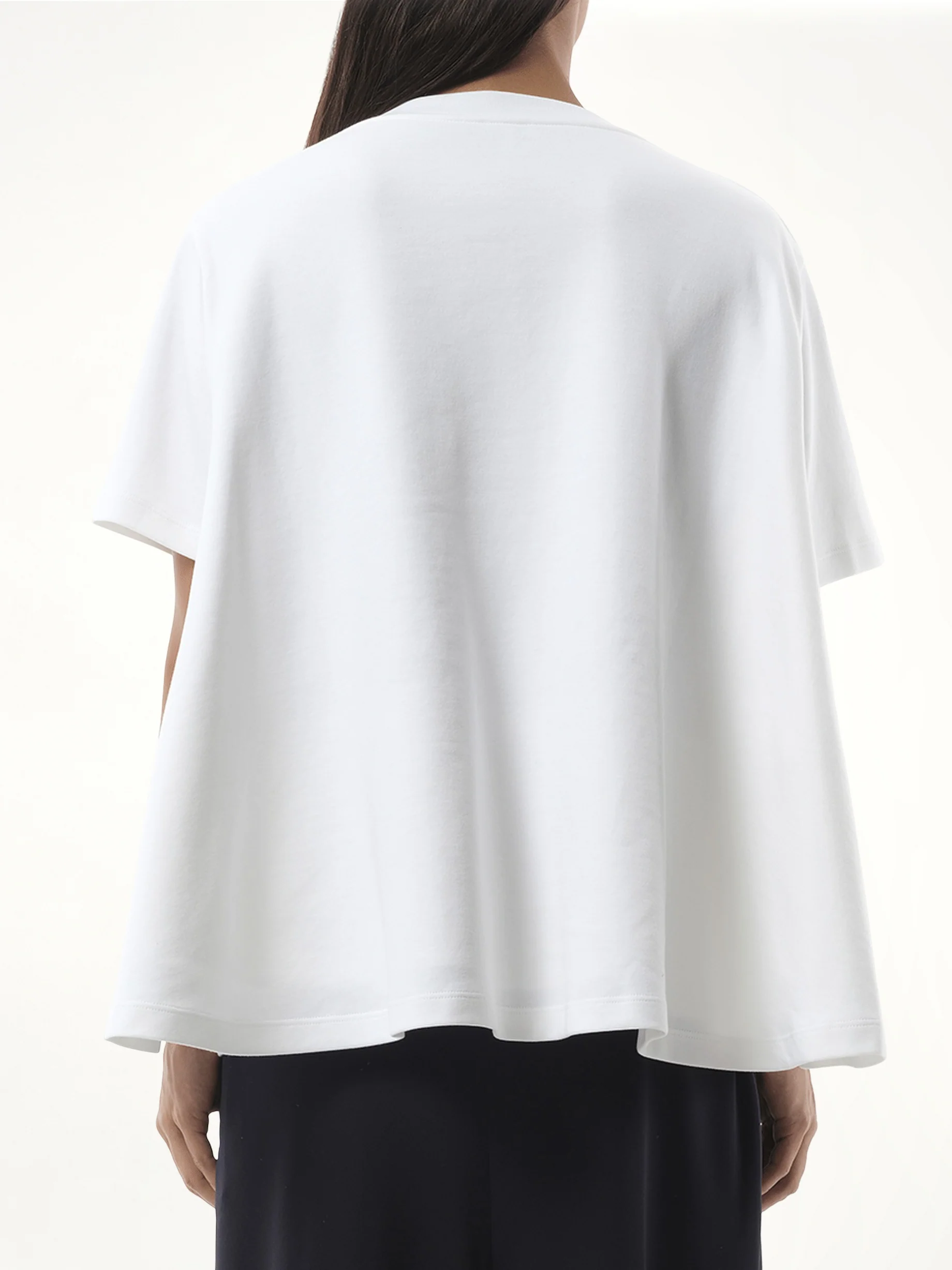 Trapeze Top in White - Image 6