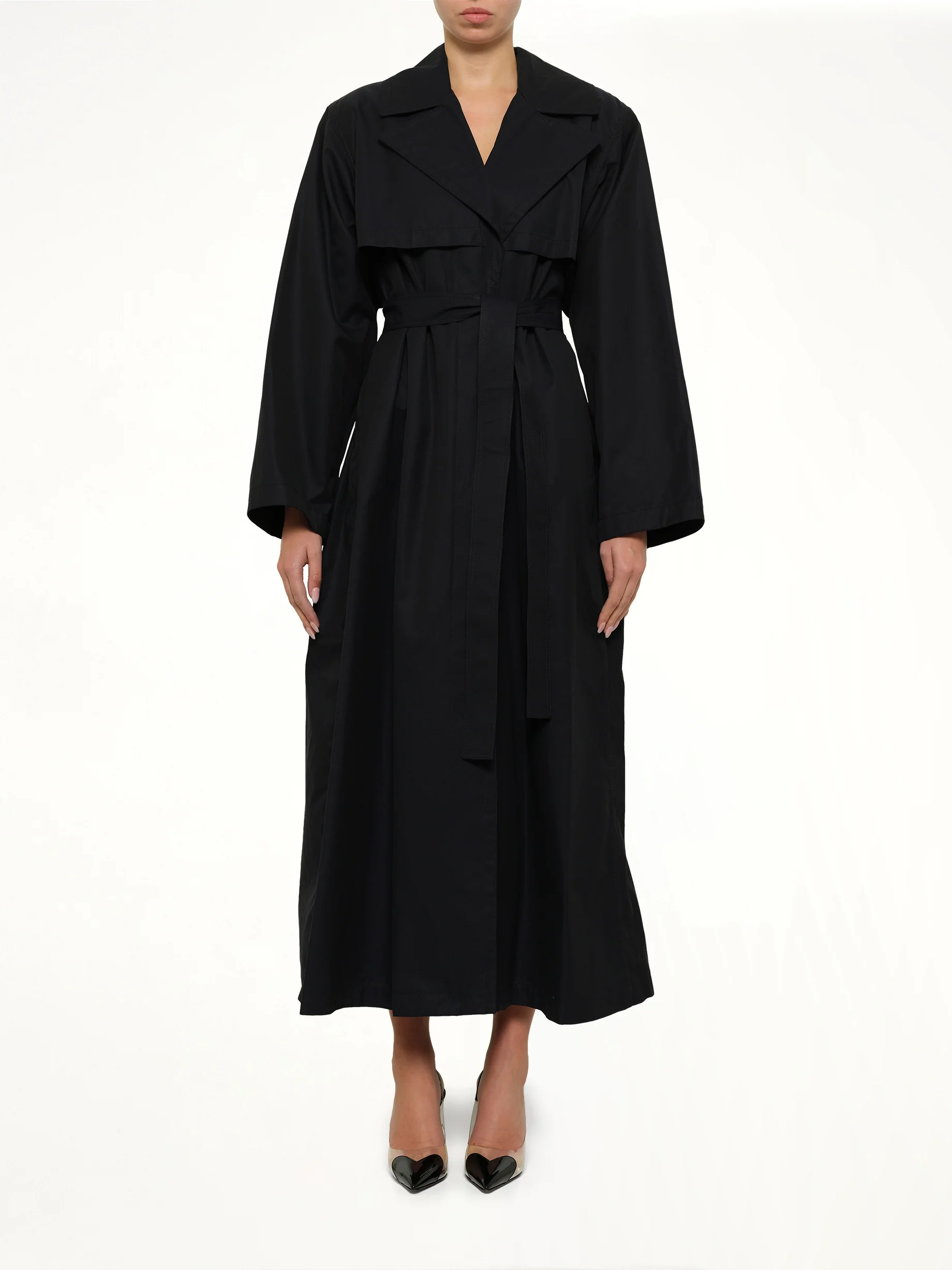Trench Coat in Minuit