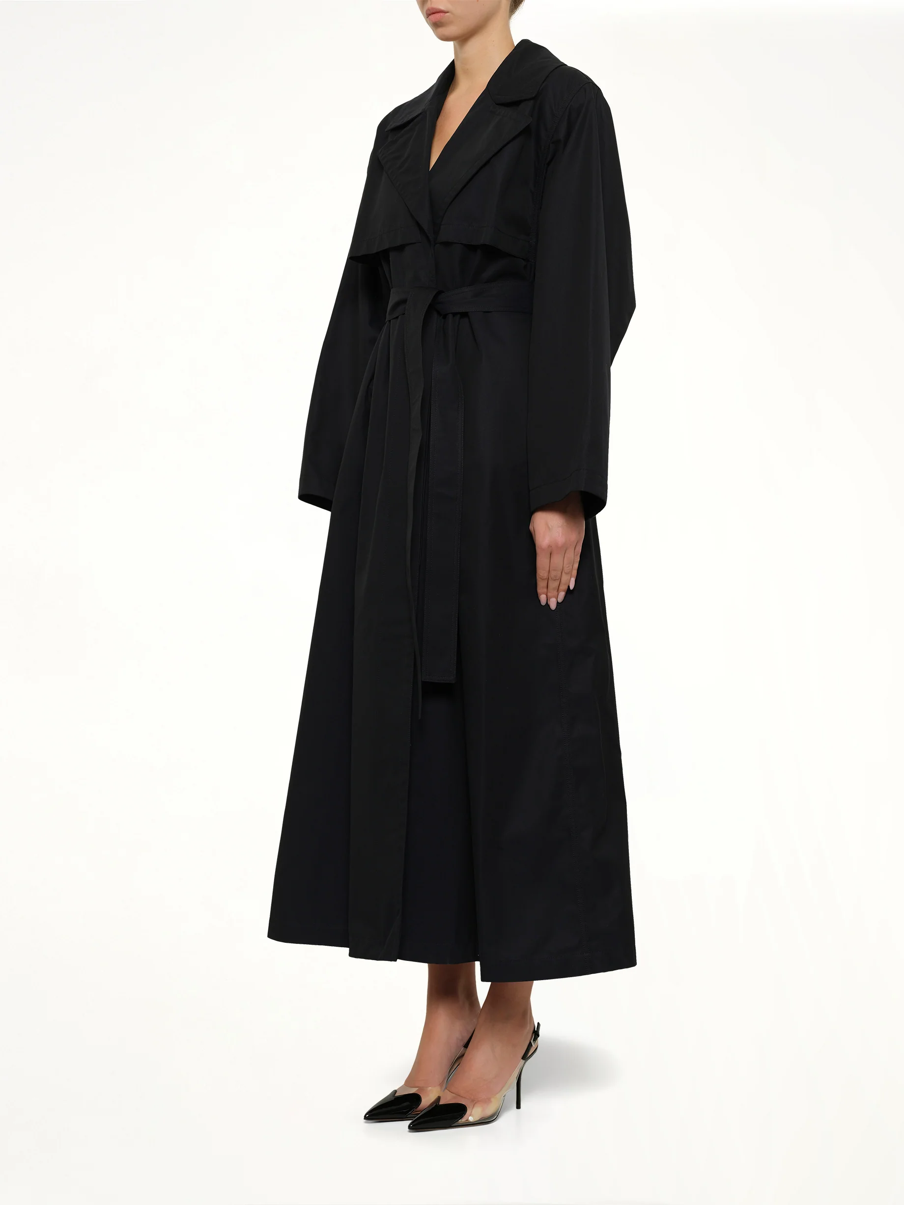 Trench Coat in Minuit - Image 3