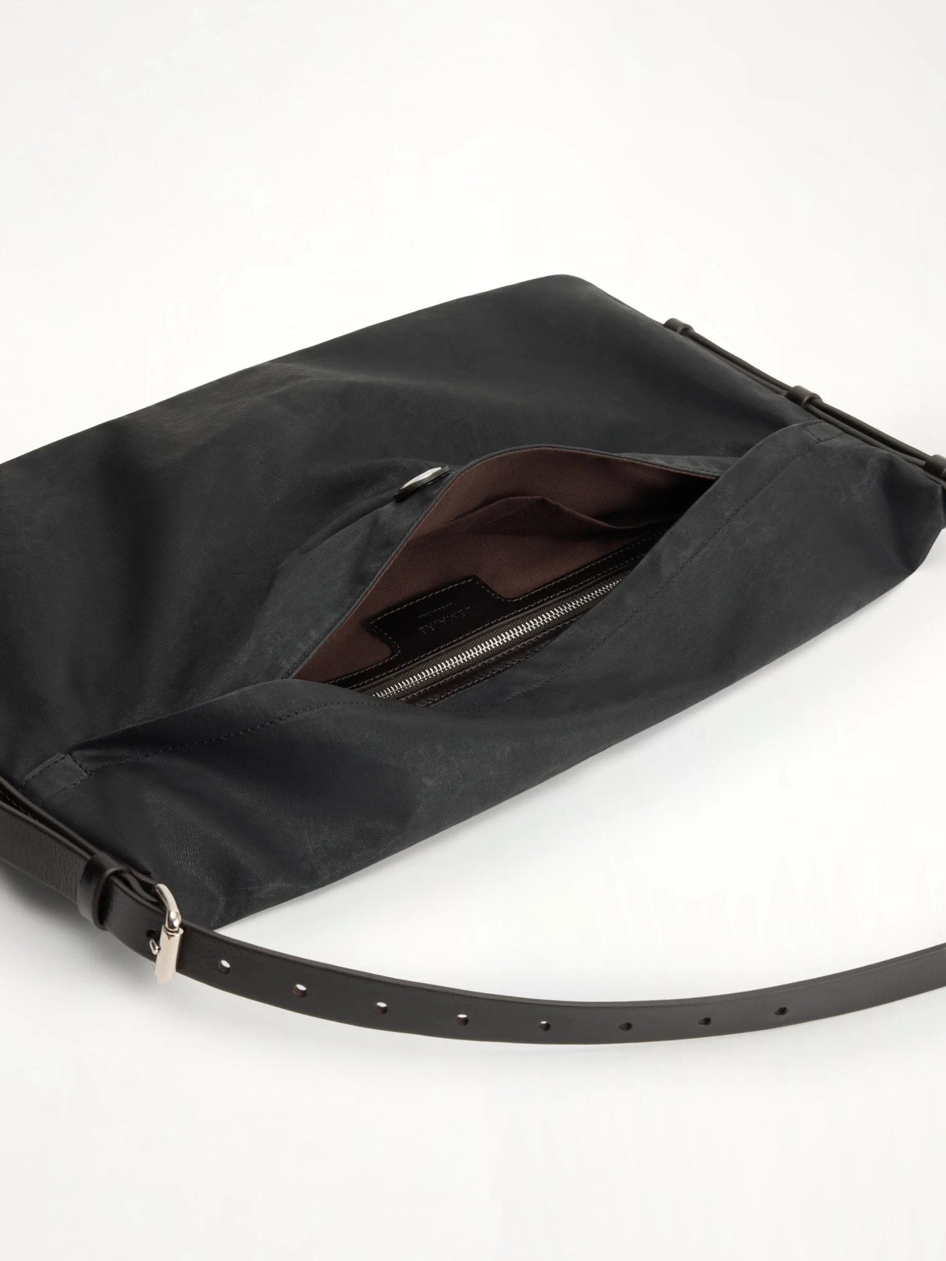 Trench Pocket Small Bag in Onyx - Image 3