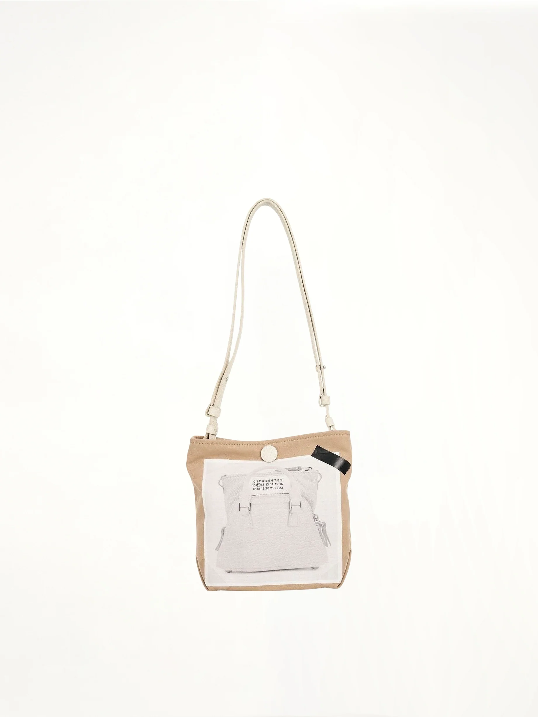 Trompel L'Oeil 5AC Baby Bag in Taupe/Greige