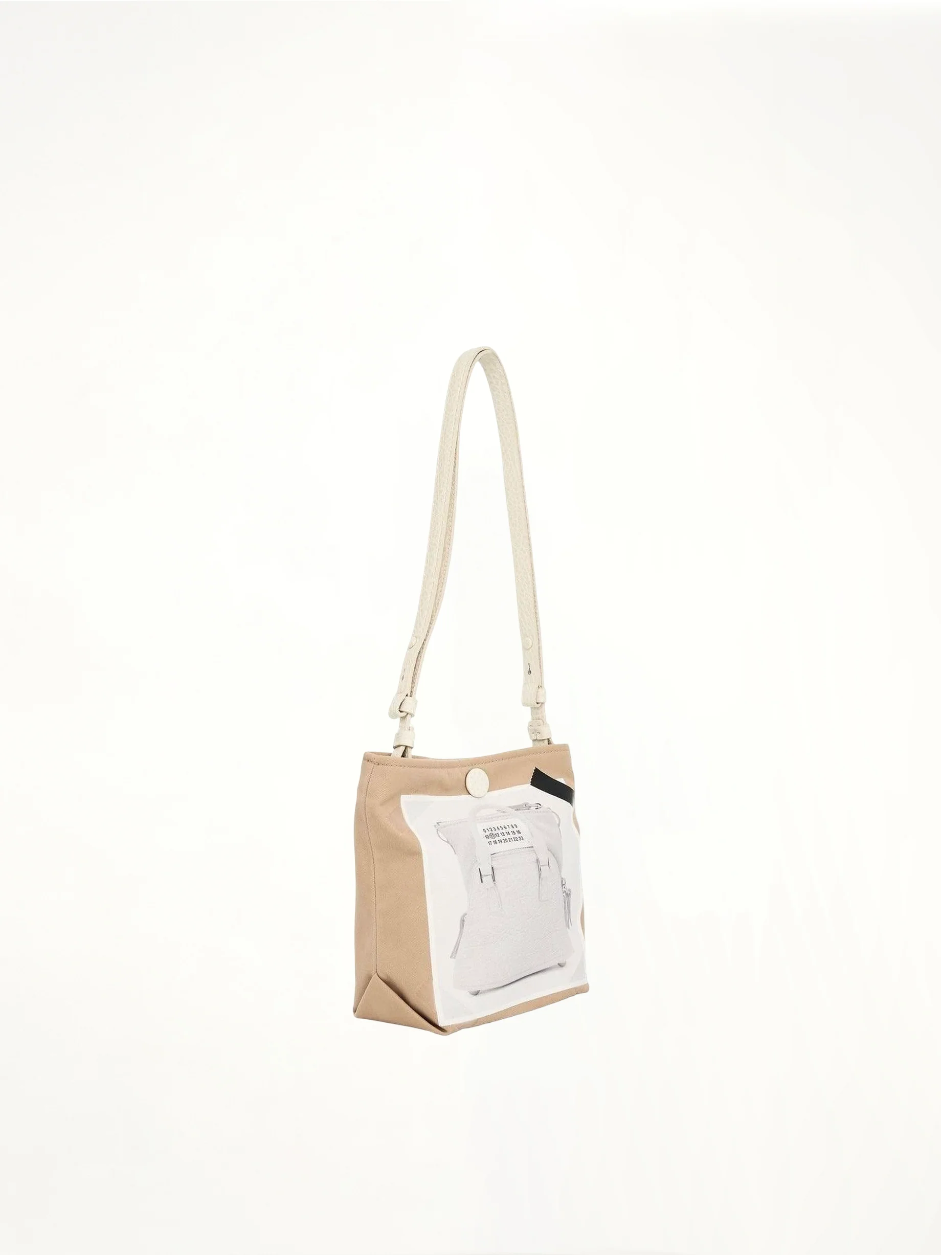 Trompel L'Oeil 5AC Baby Bag in Taupe/Greige - Image 2