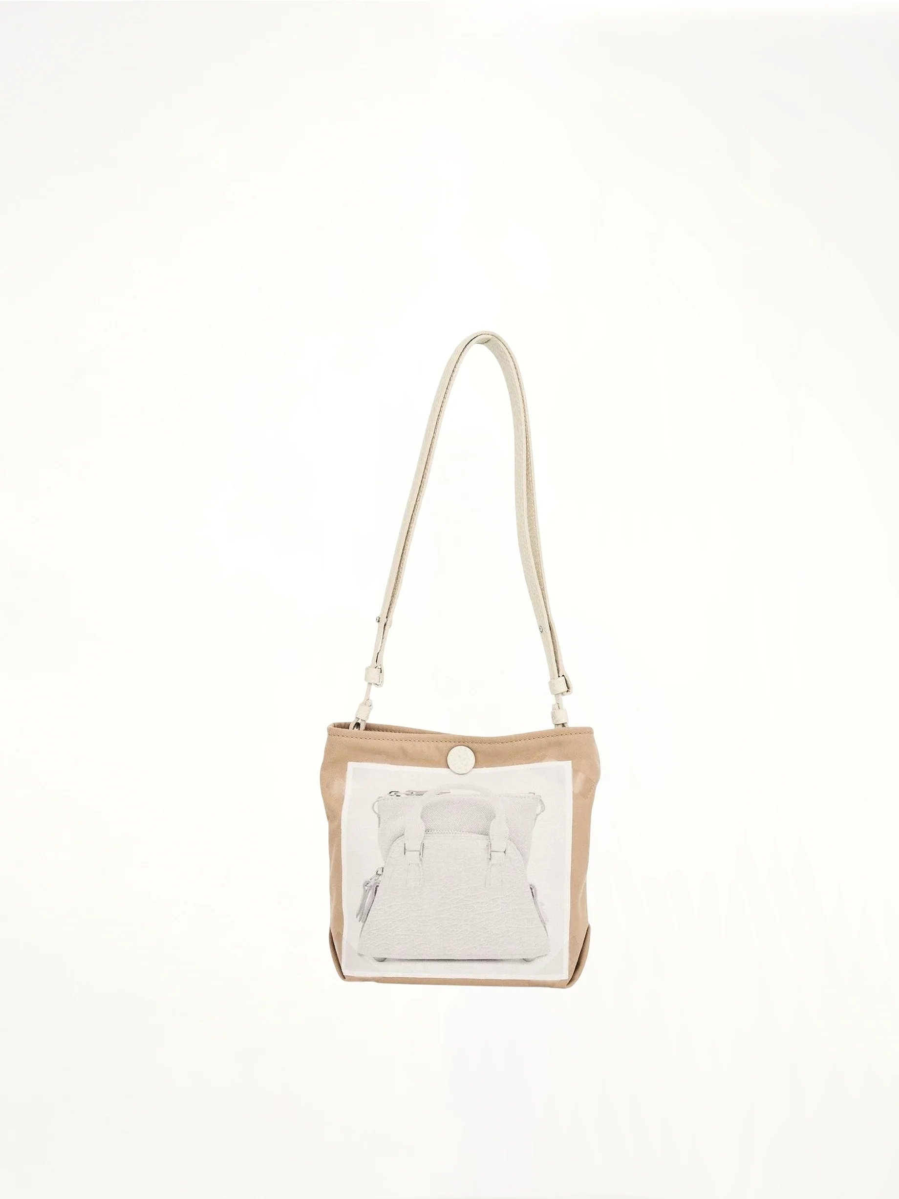 Trompel L'Oeil 5AC Baby Bag in Taupe/Greige - Image 3