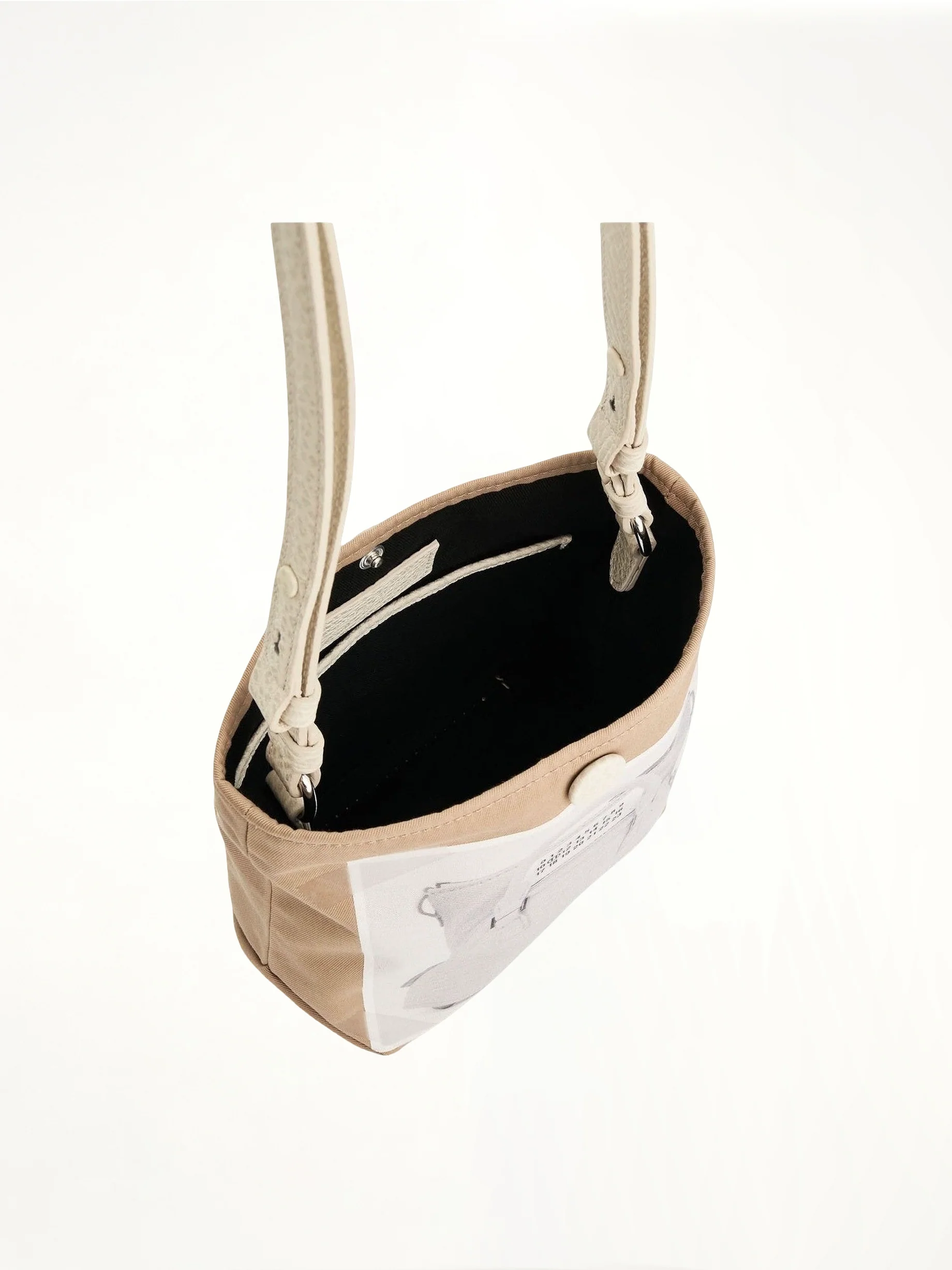 Trompel L'Oeil 5AC Baby Bag in Taupe/Greige - Image 4