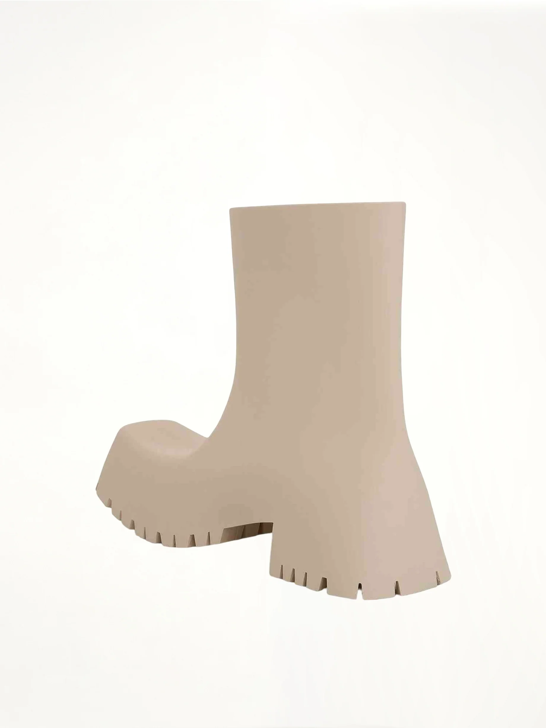 Trooper Rubber Low Boot in Beige - Image 3