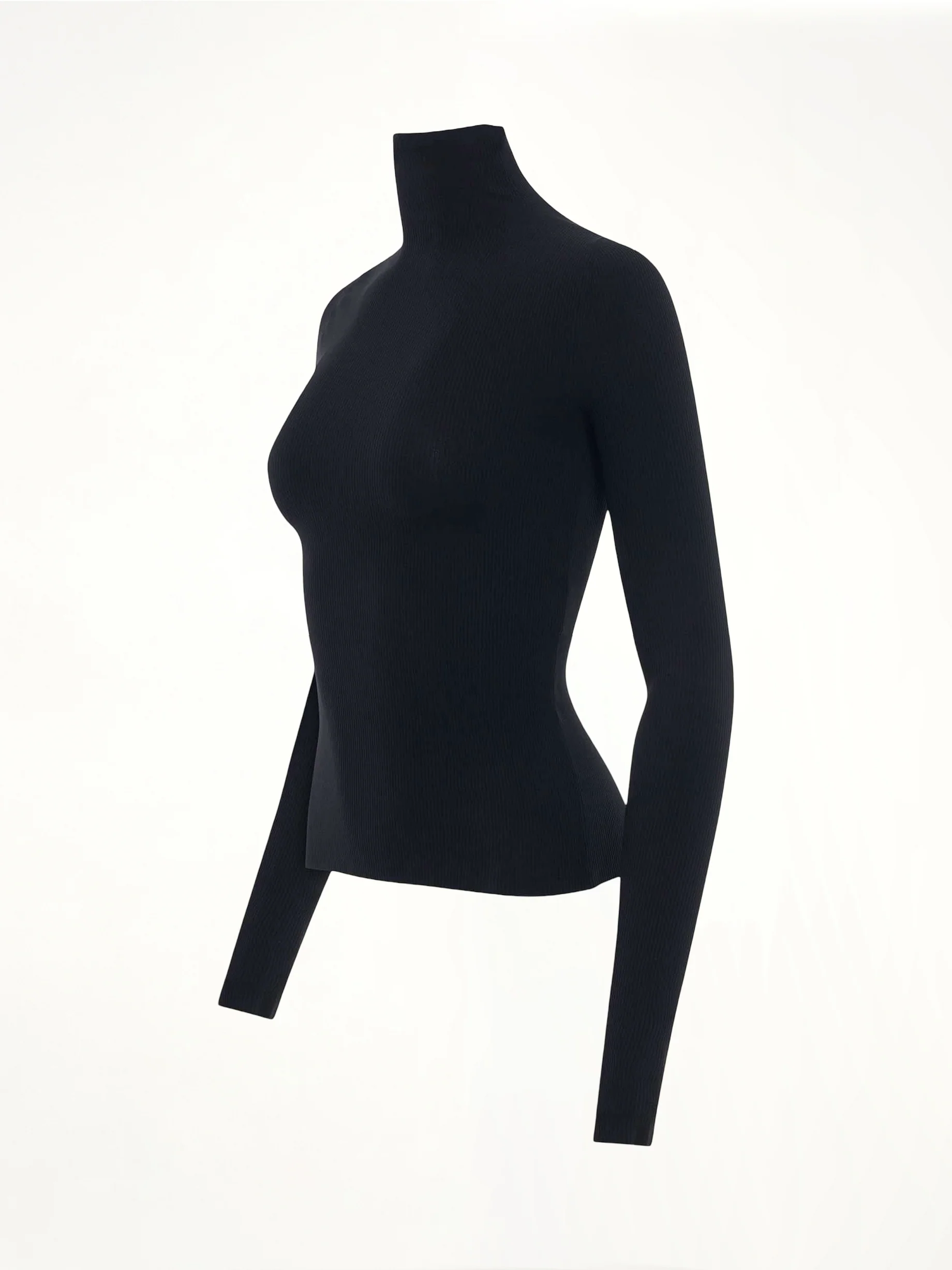Turtleneck Sweater in Black - Image 2