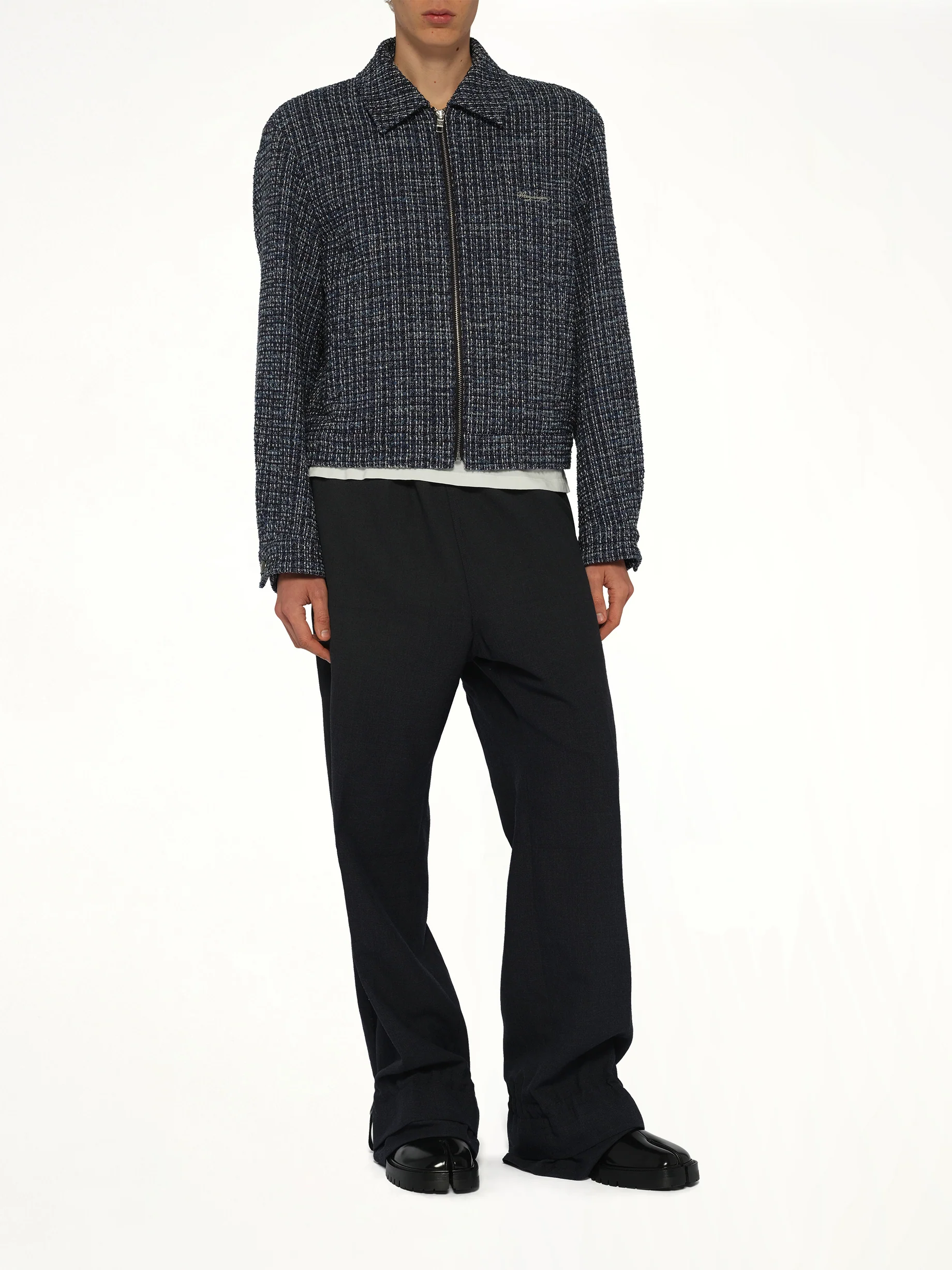 Tweed Jacket in Blue - Image 4