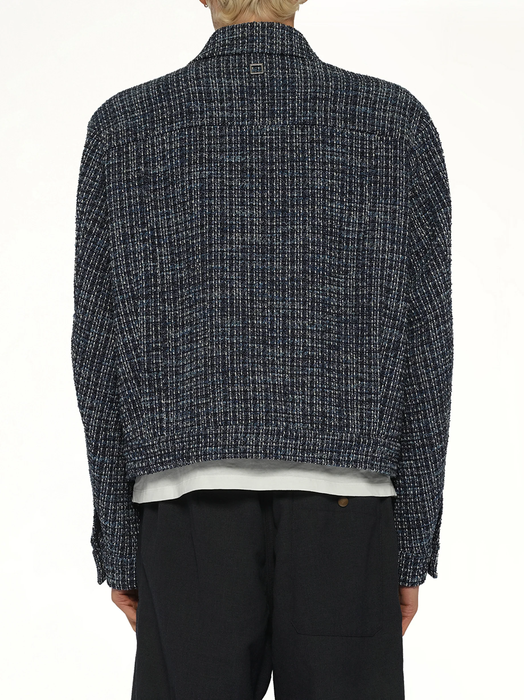 Tweed Jacket in Blue - Image 5