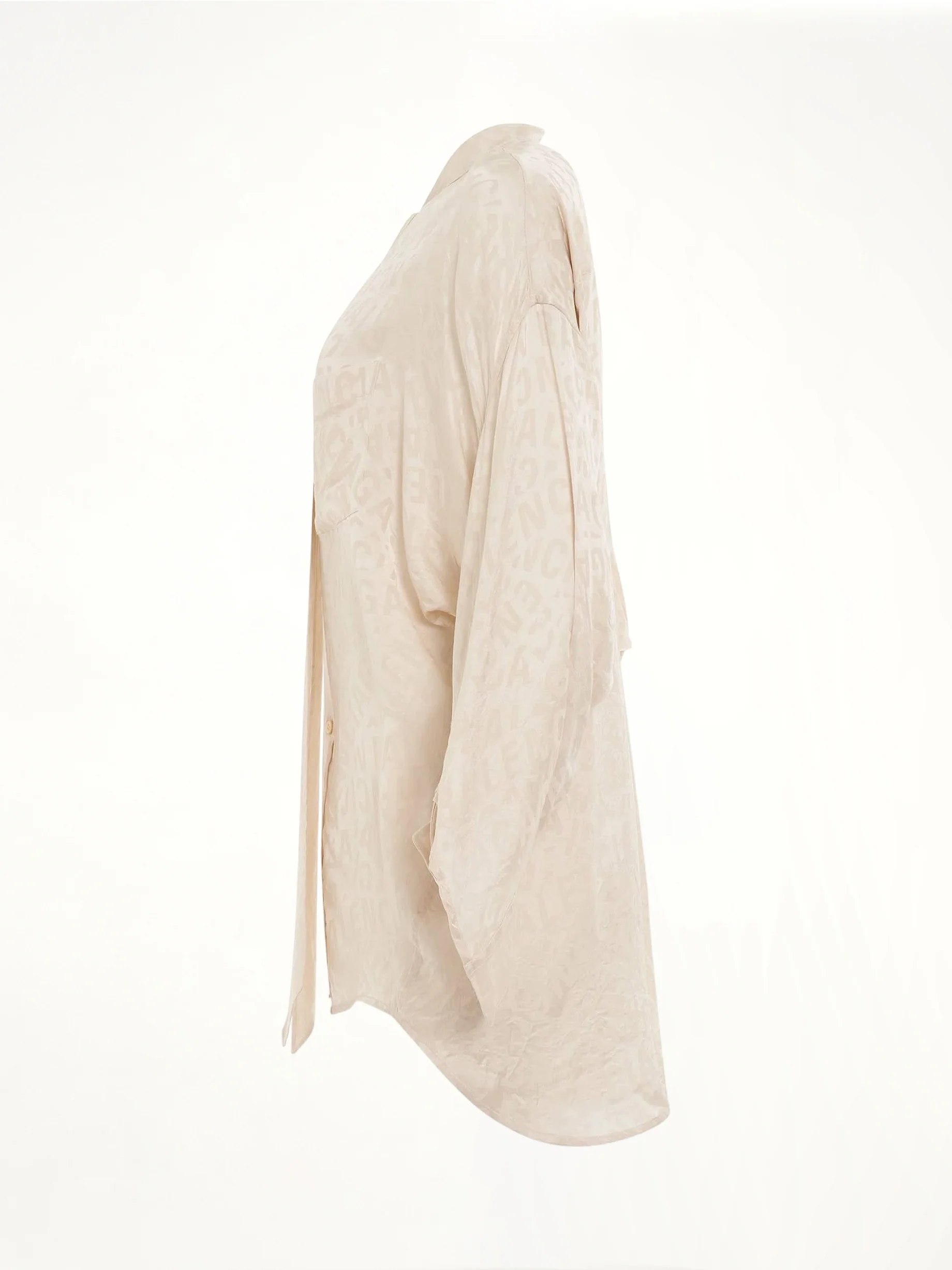Twisted Swing Blouse in Dusty Ivory - Image 3