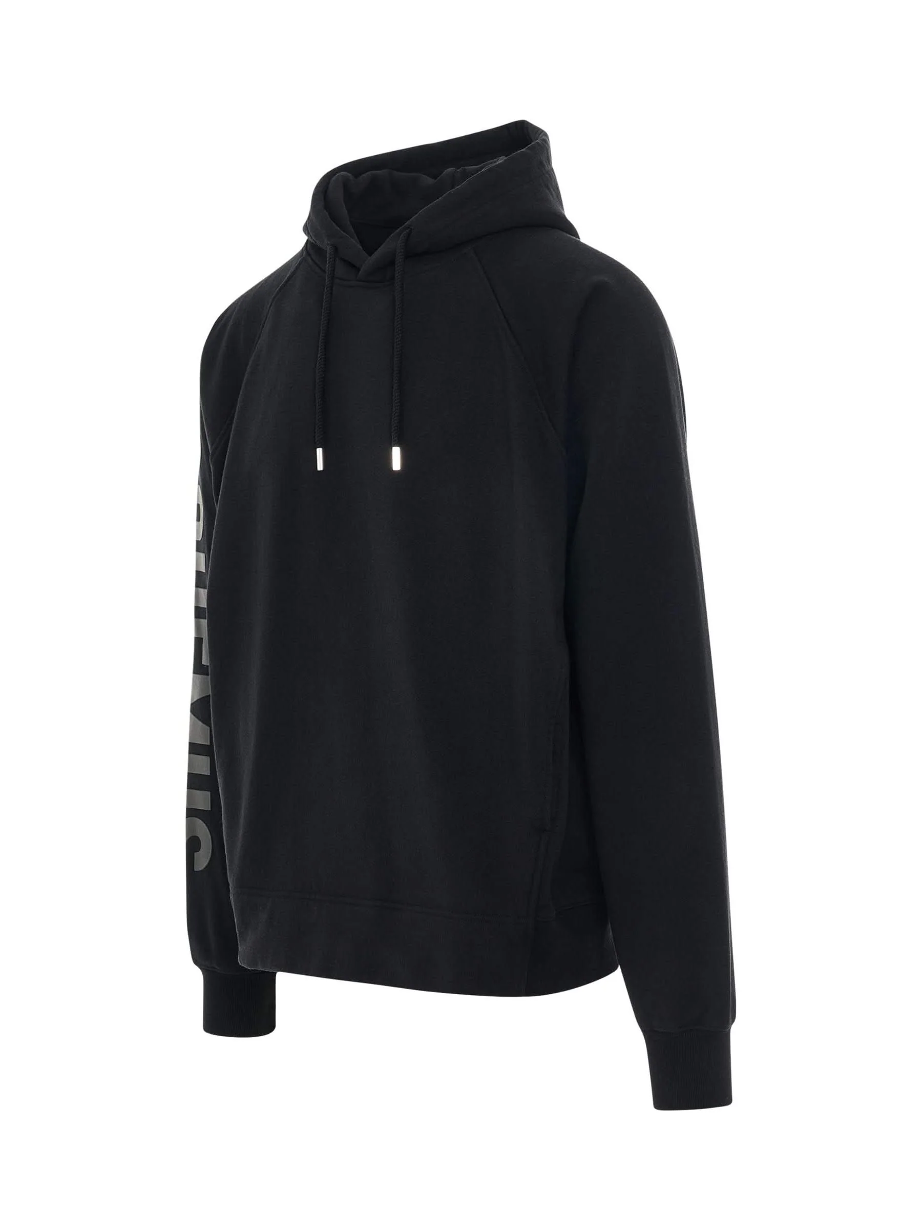 Typo Logo Hoodie in Black - Image 2