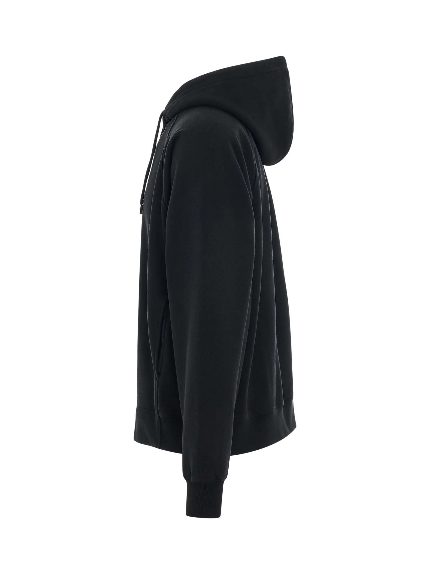 Typo Logo Hoodie in Black - Image 3