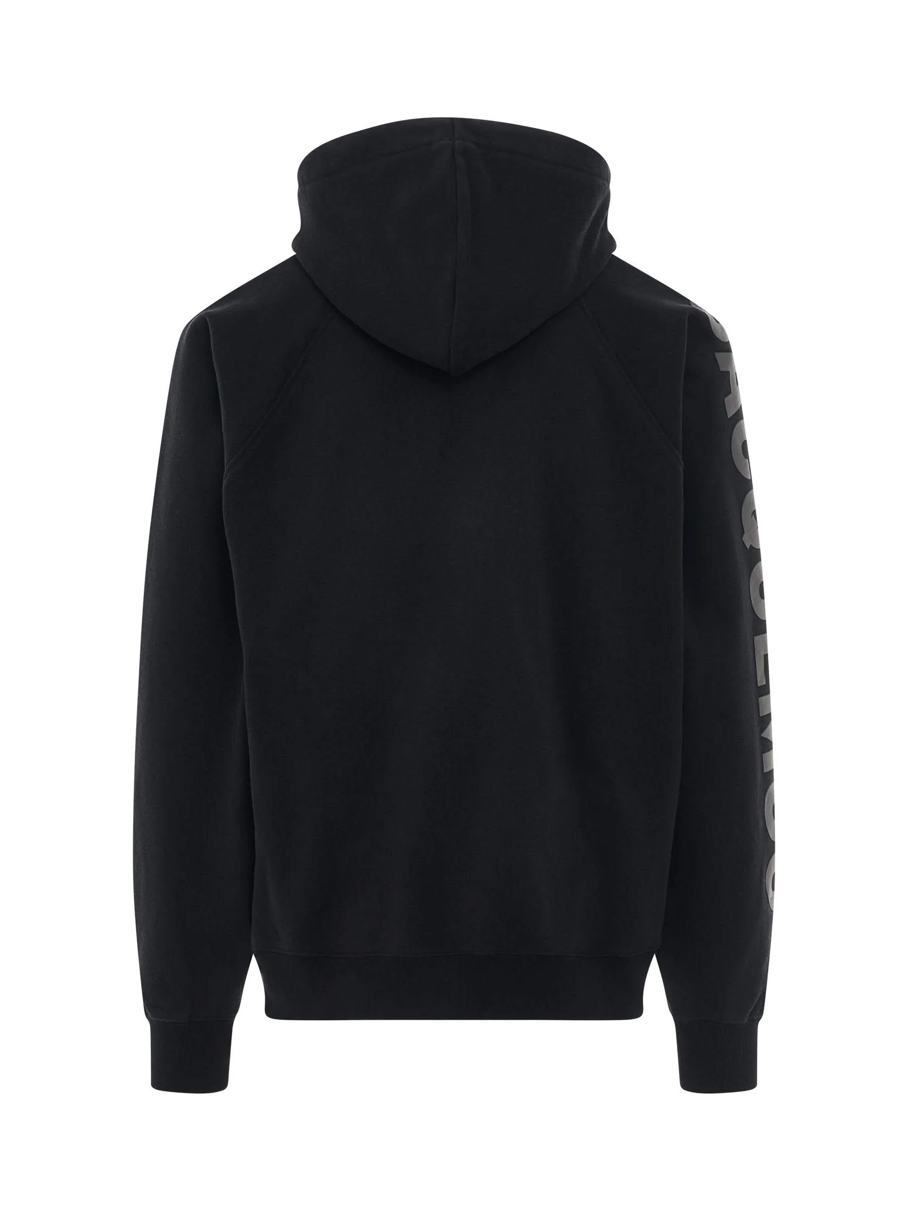 Typo Logo Hoodie in Black - Image 4