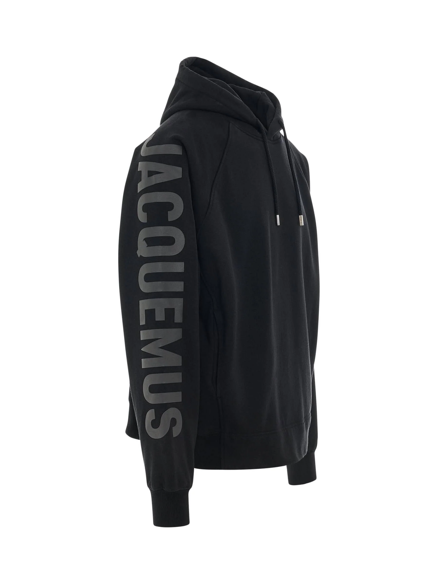 Typo Logo Hoodie in Black - Image 5