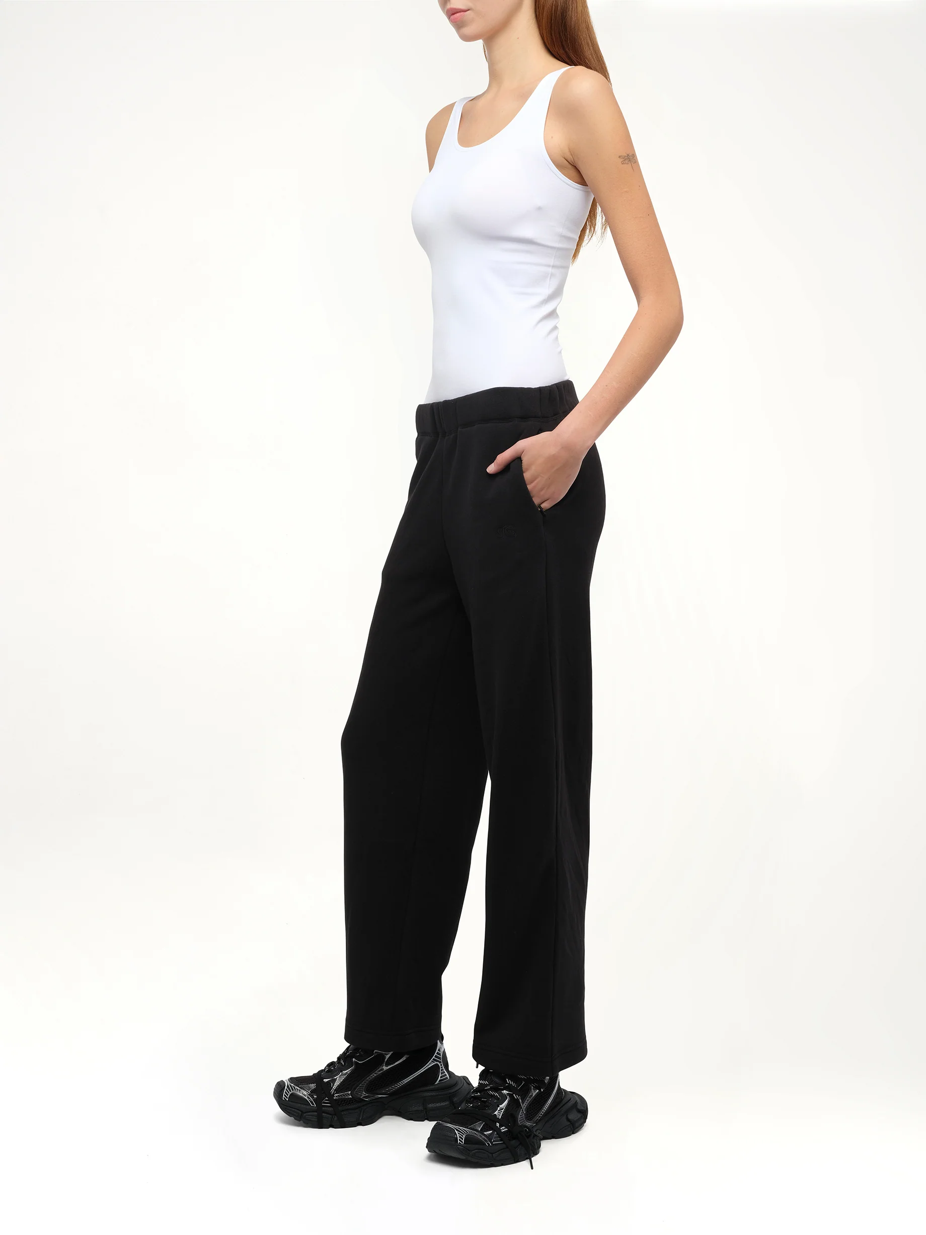 Ultra Soft Casual Sweatpants in Black - Image 4