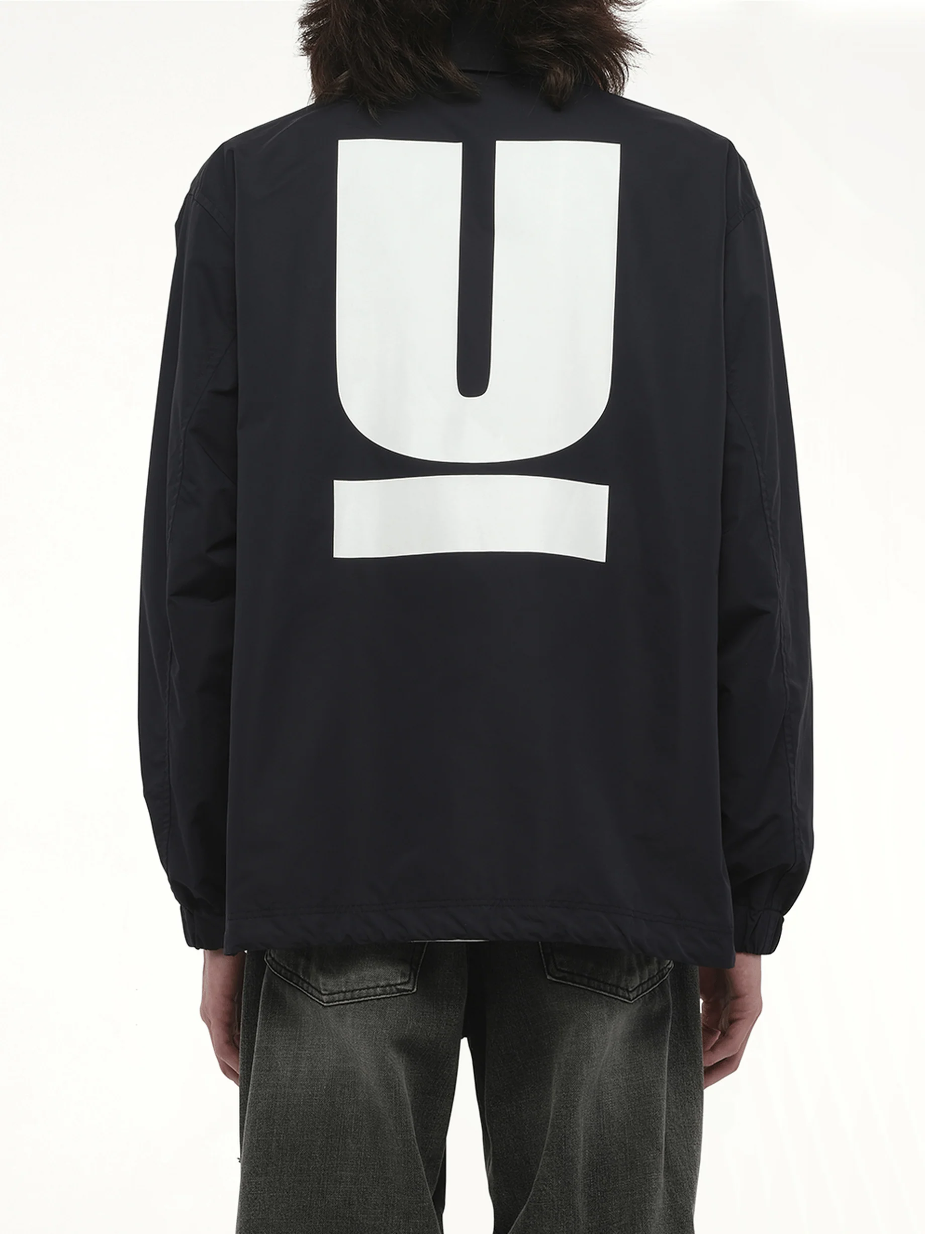 Undercover Coach Jacket in Black - Image 6