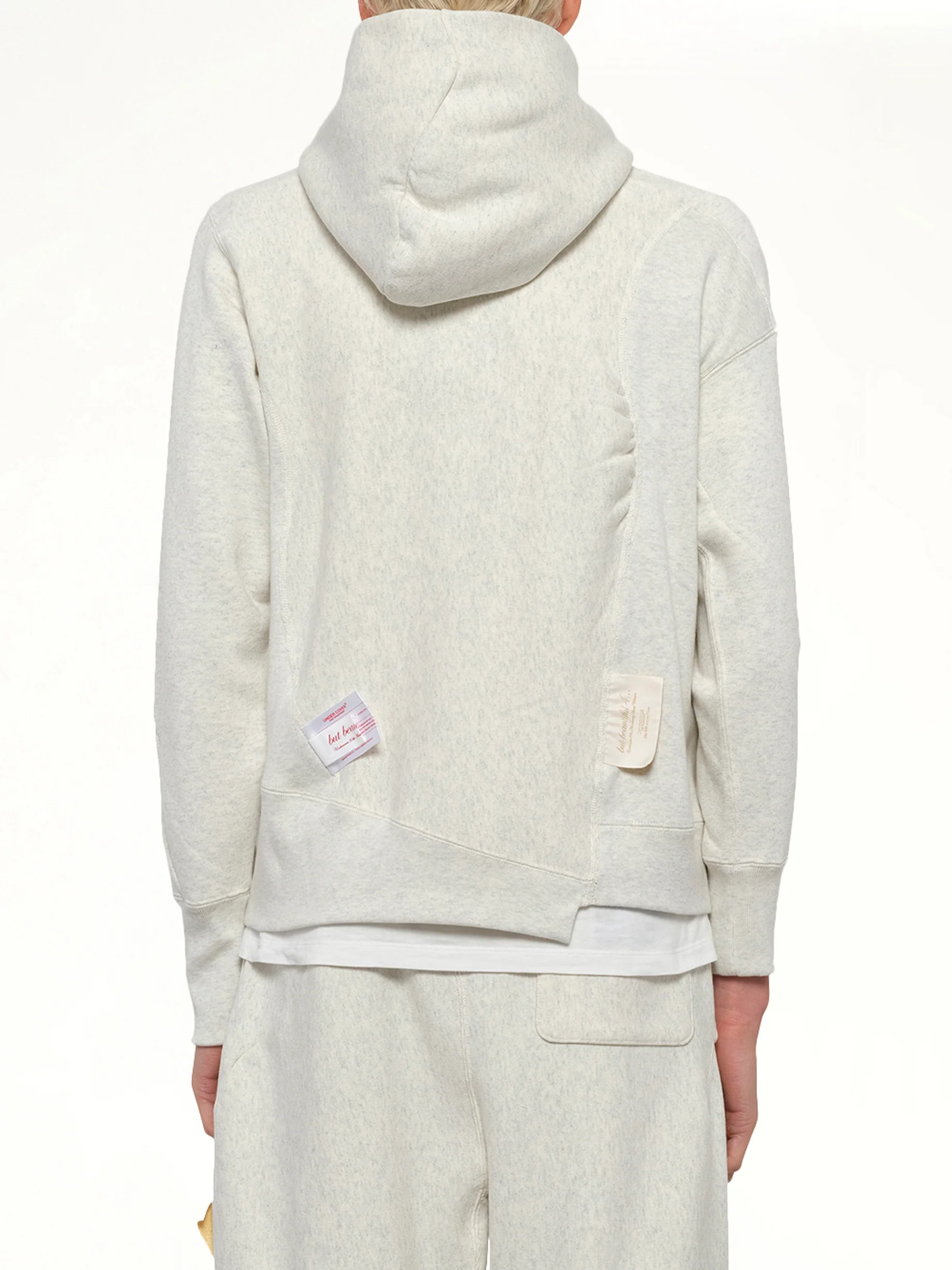 Undercover X Champion Hoodie in Oatmeal - Image 5