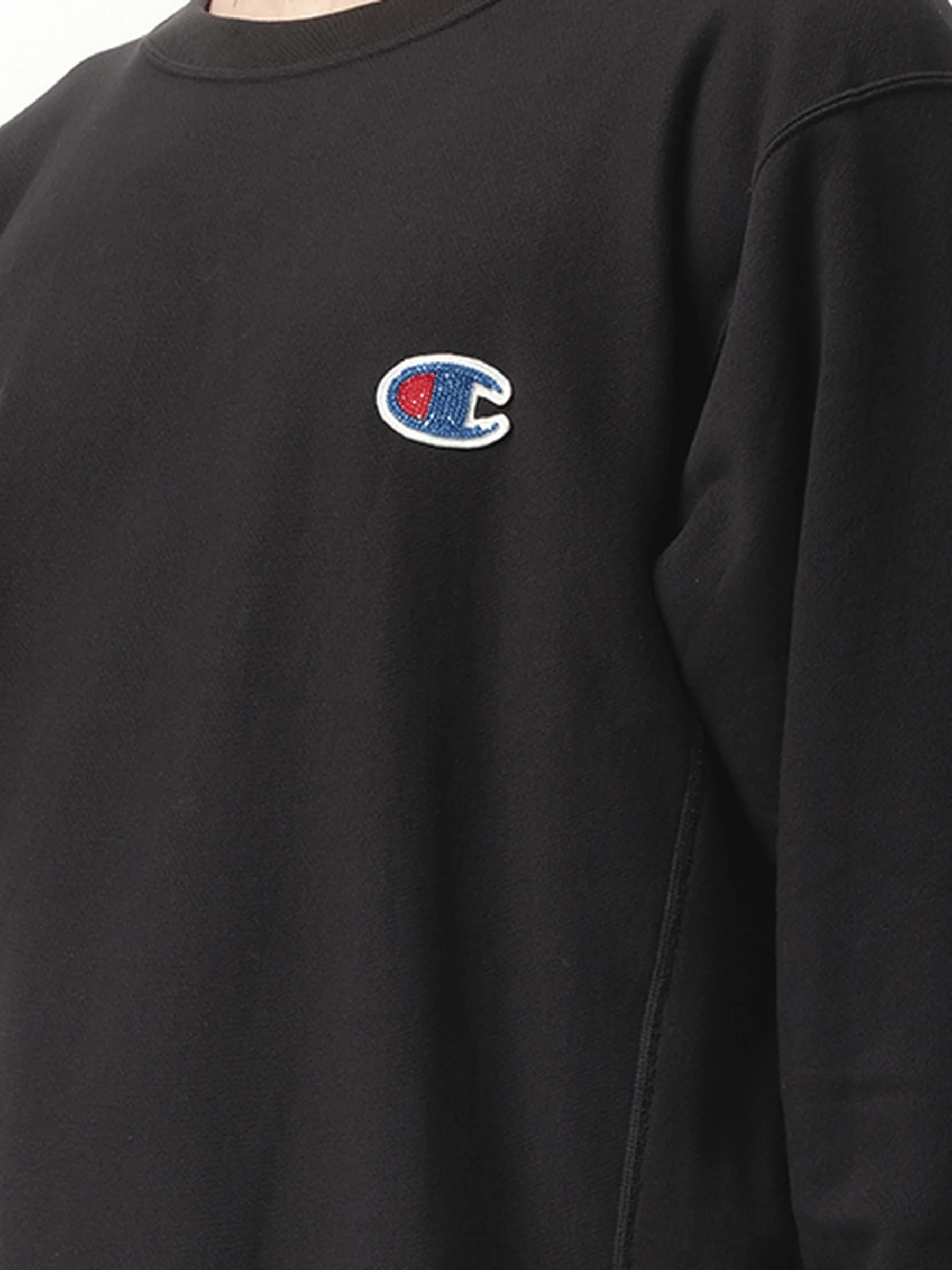 Undercover x Champion Sweatshirt in Black - Image 3