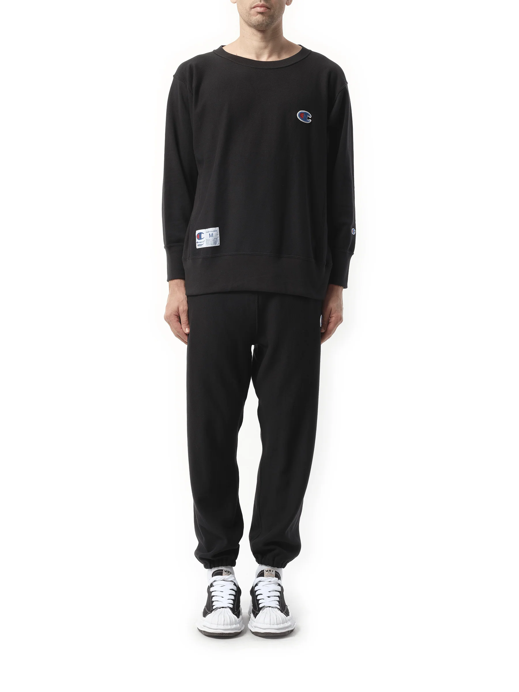 Undercover x Champion Sweatshirt in Black - Image 4