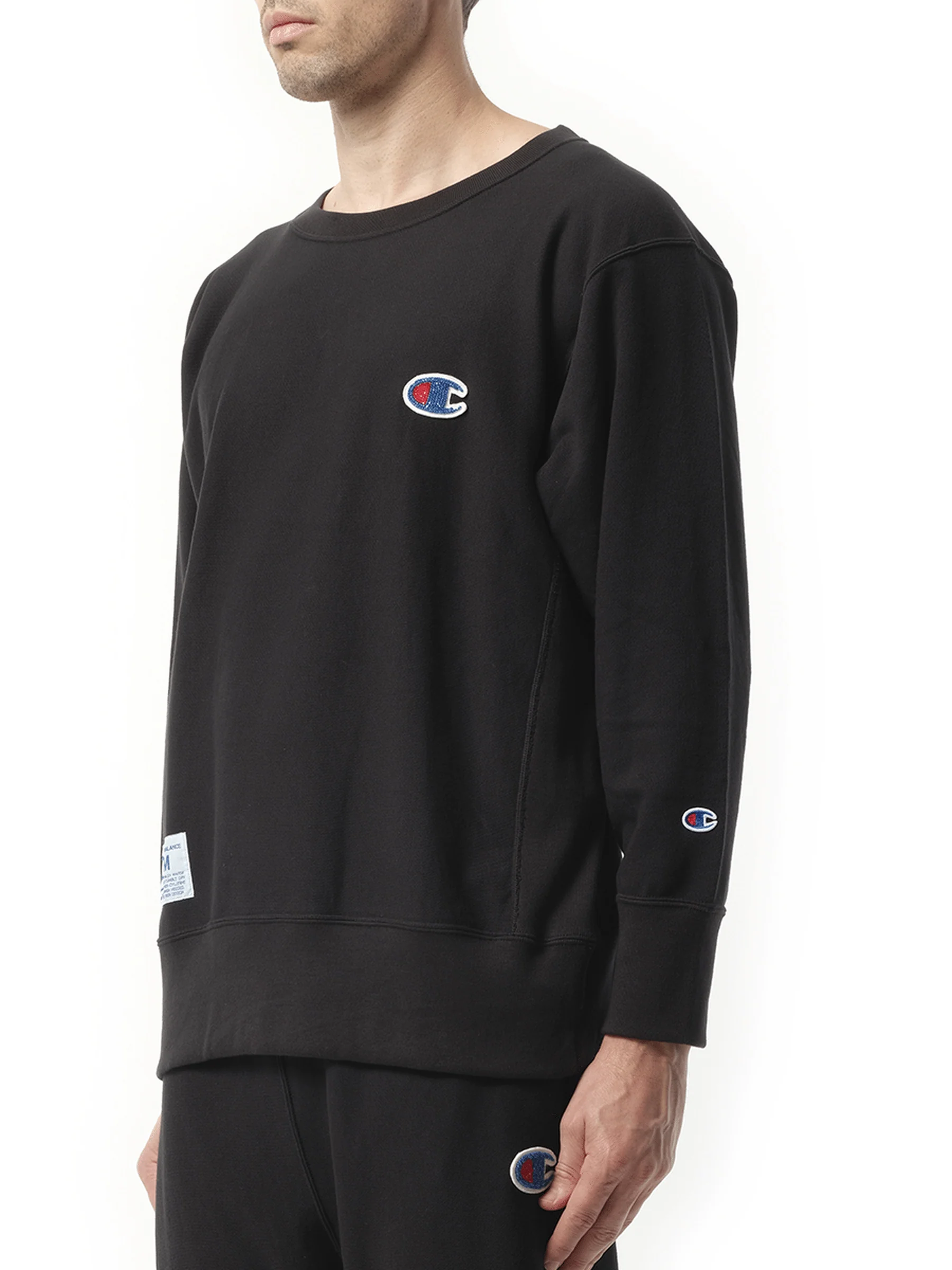 Undercover x Champion Sweatshirt in Black - Image 5