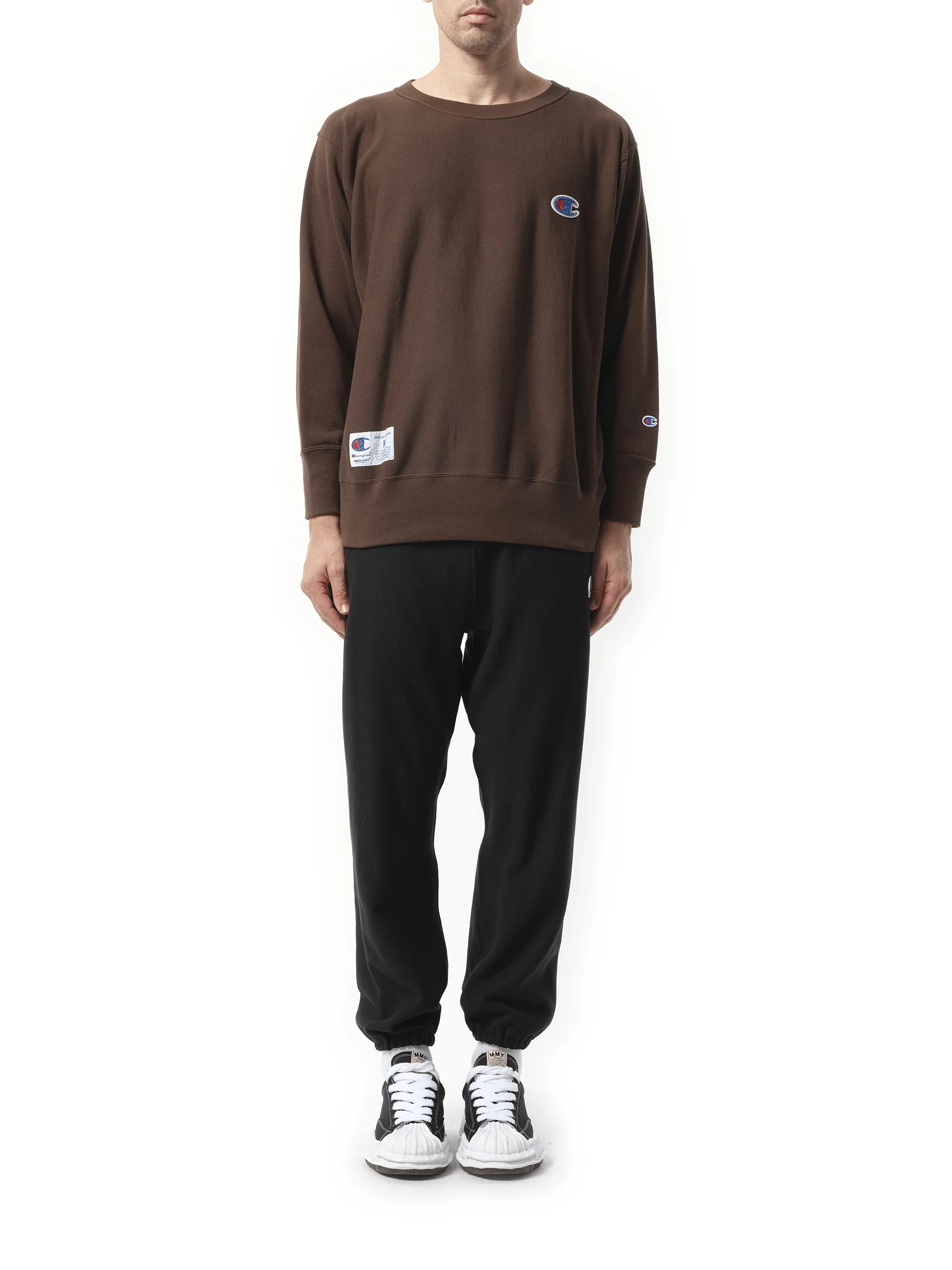 Undercover x Champion Sweatshirt in Brown - Image 4