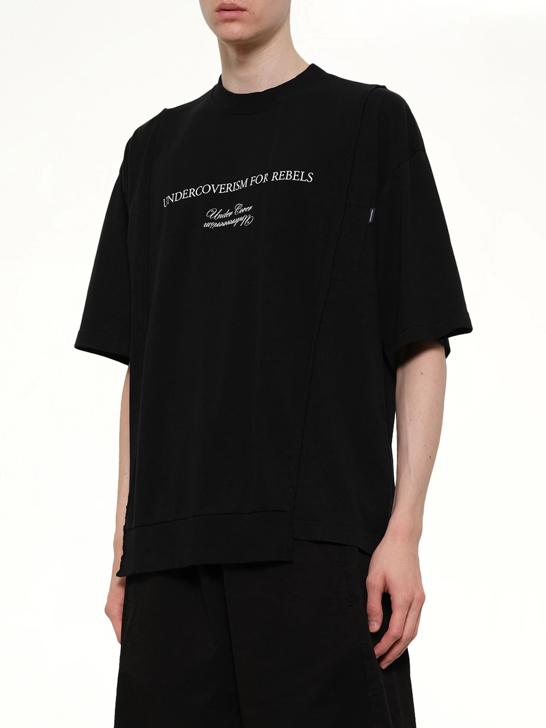Undercoverism for Rebel T-Shirt in Black - Image 6