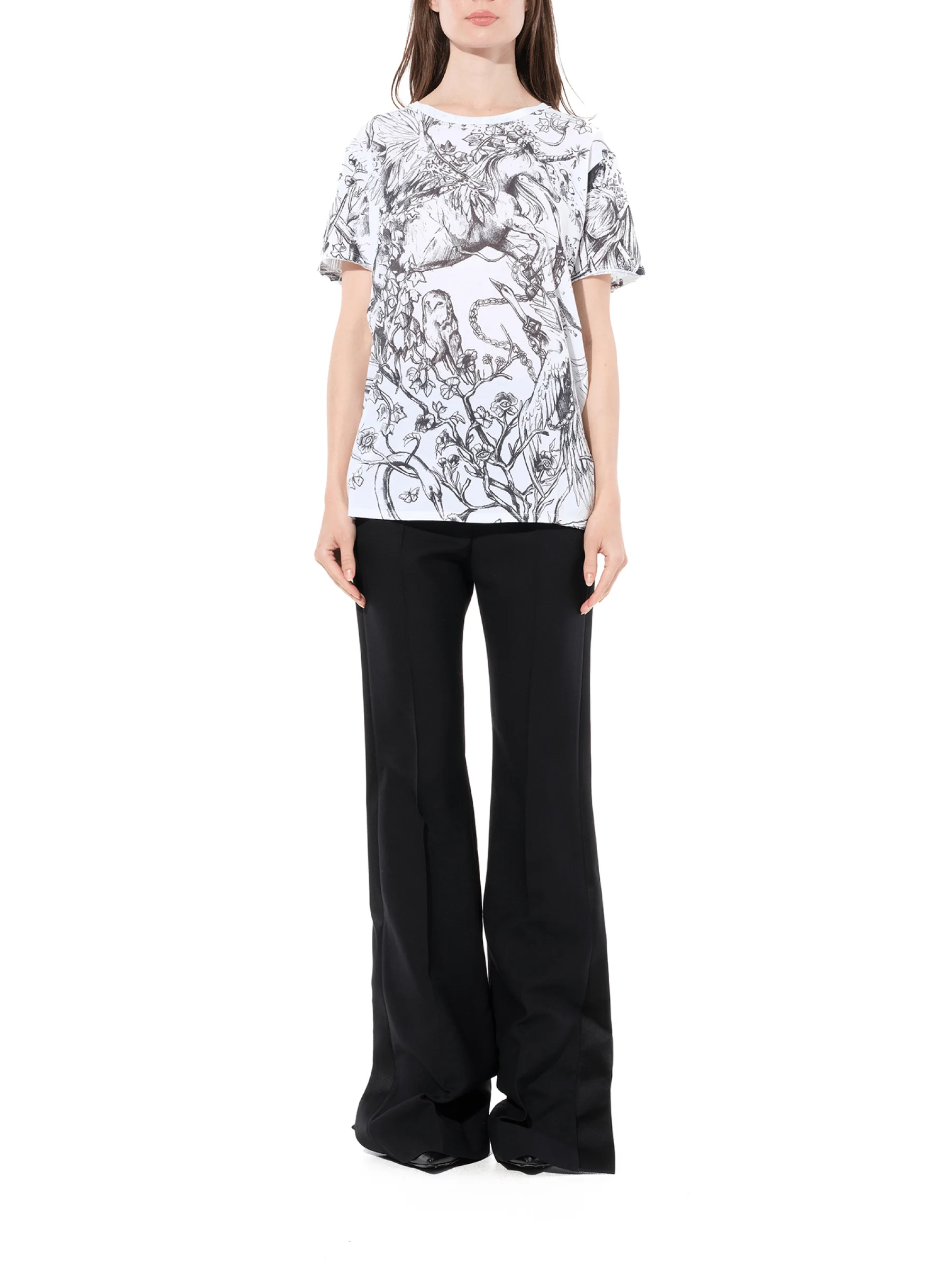 Unicorn Dreams T-Shirt in White - Image 4