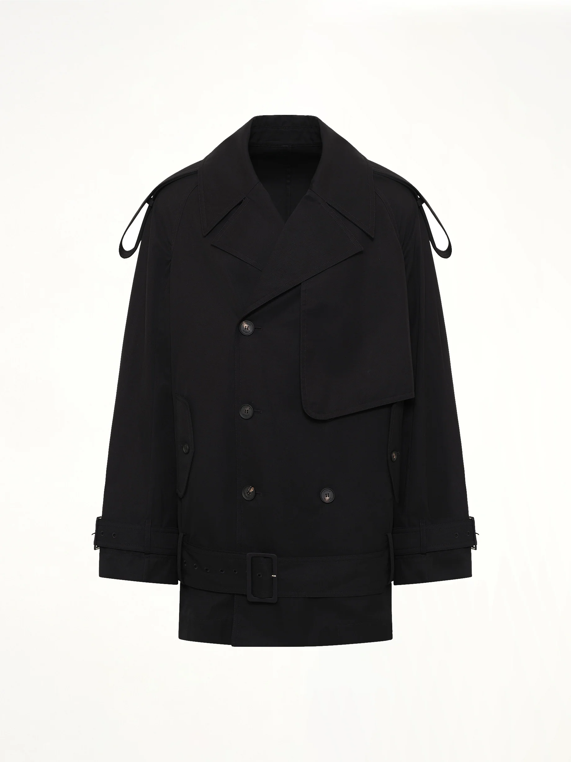 Unlined Technical Trench Coat in Bogart - Image 2