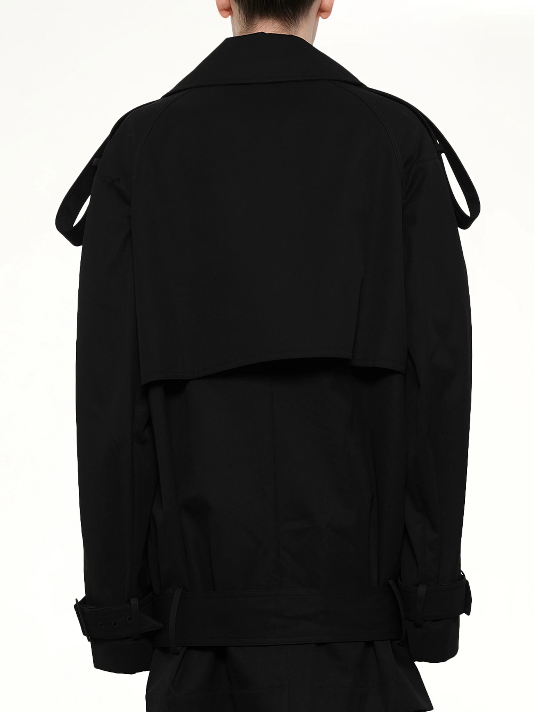 Unlined Technical Trench Coat in Bogart - Image 5