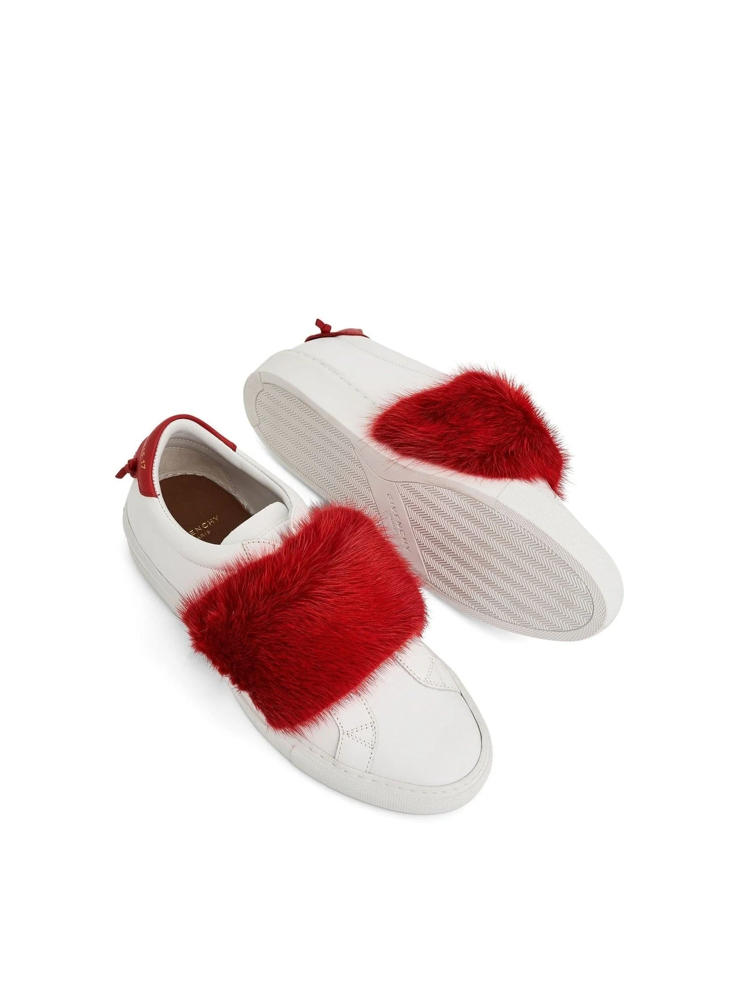 Urban Knot Elastic Sneaker in Red - Image 4