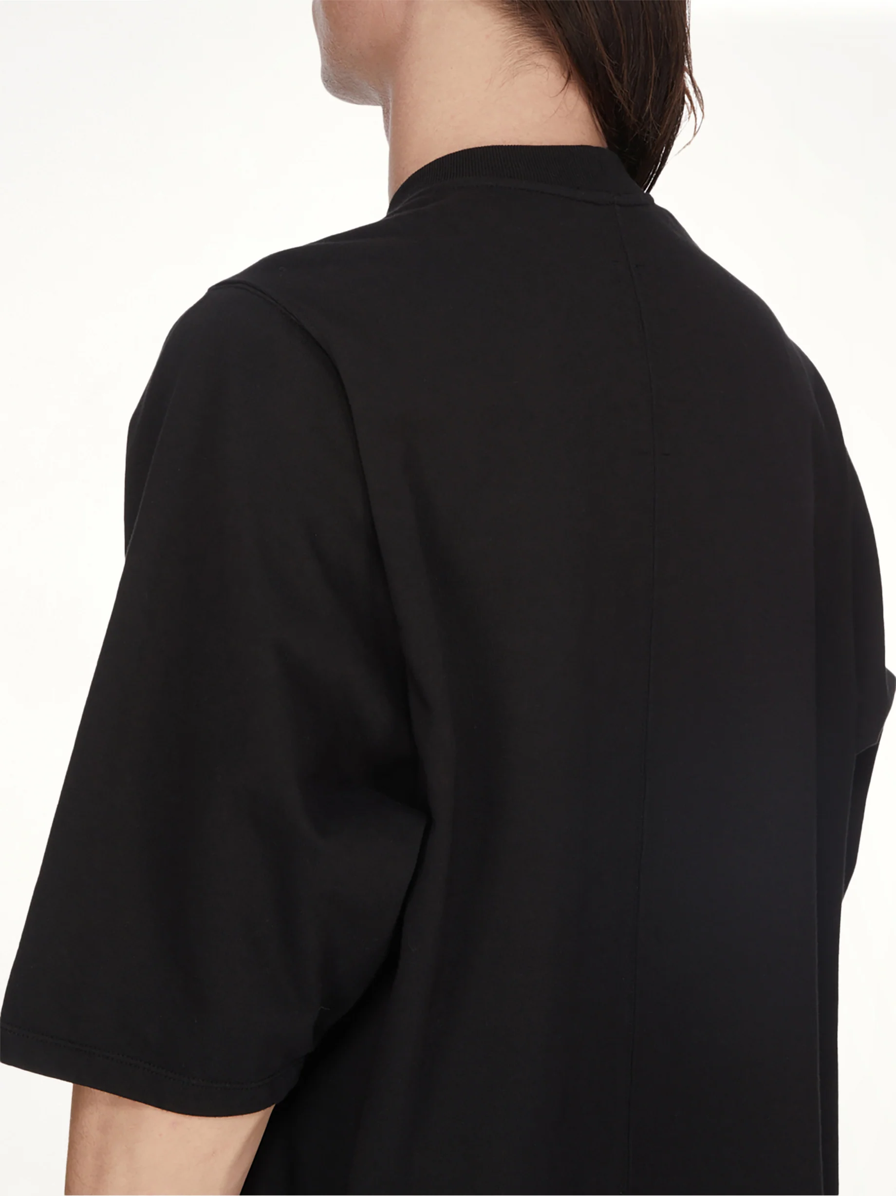Urinal Jumbo SS T-Shirt in Black/Milk - Image 6