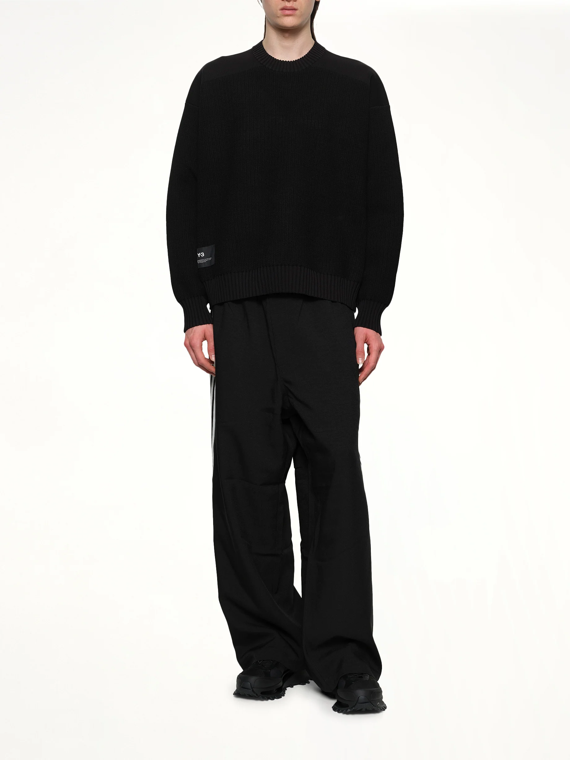 Ut Knit Crew Sweater in Black - Image 4