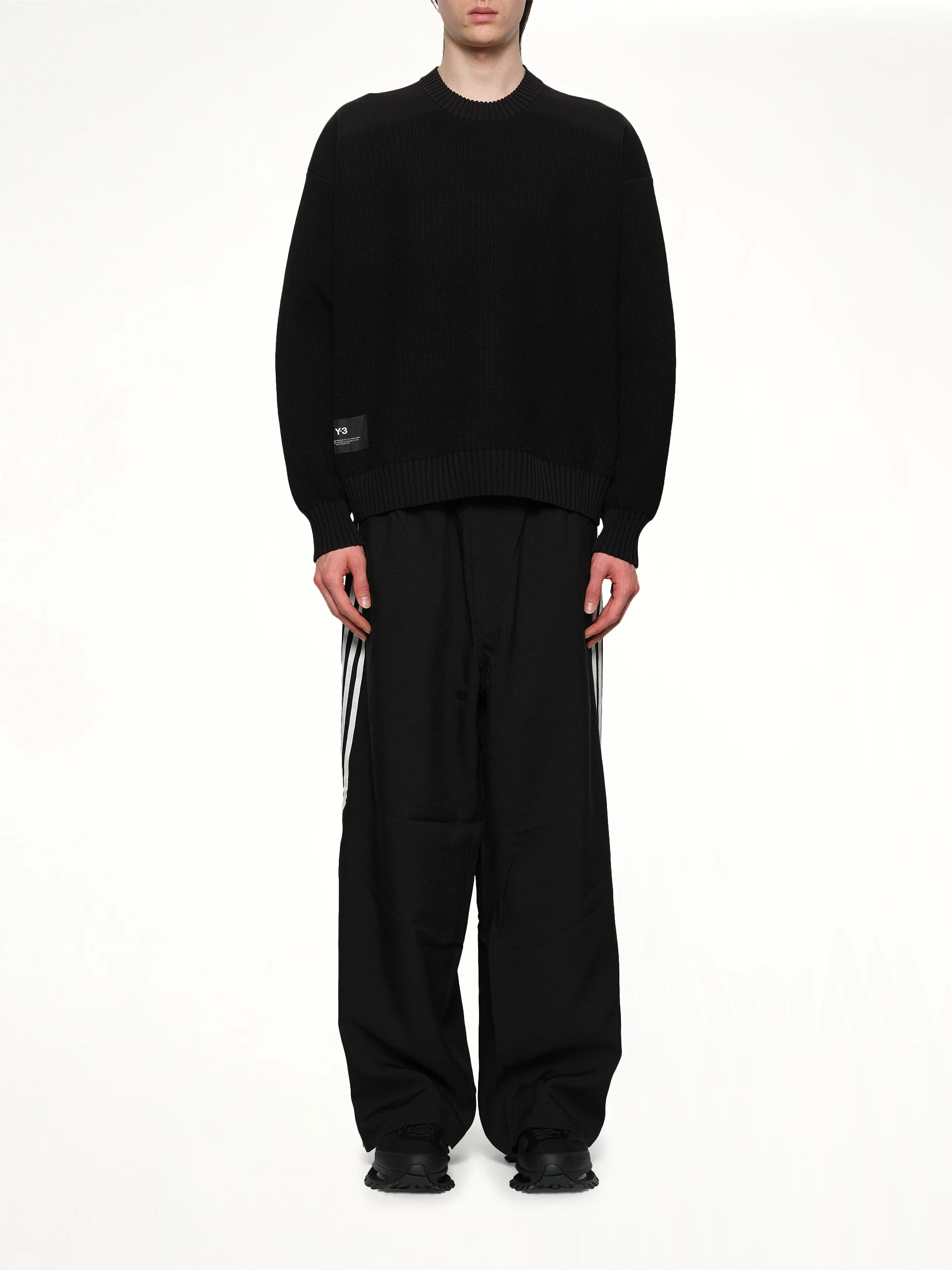 Ut Knit Crew Sweater in Black - Image 7