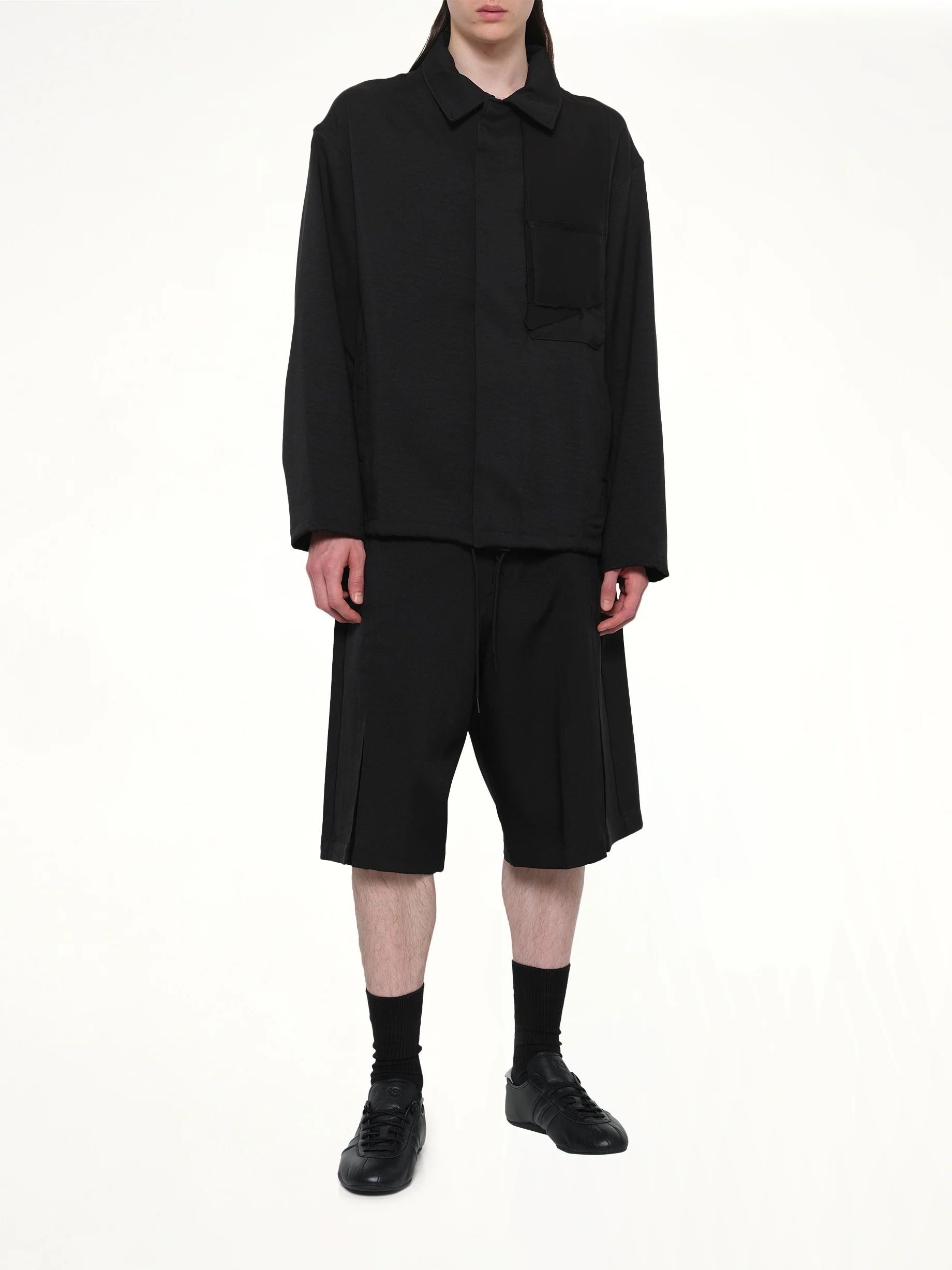 Utility Blouson in Black - Image 4