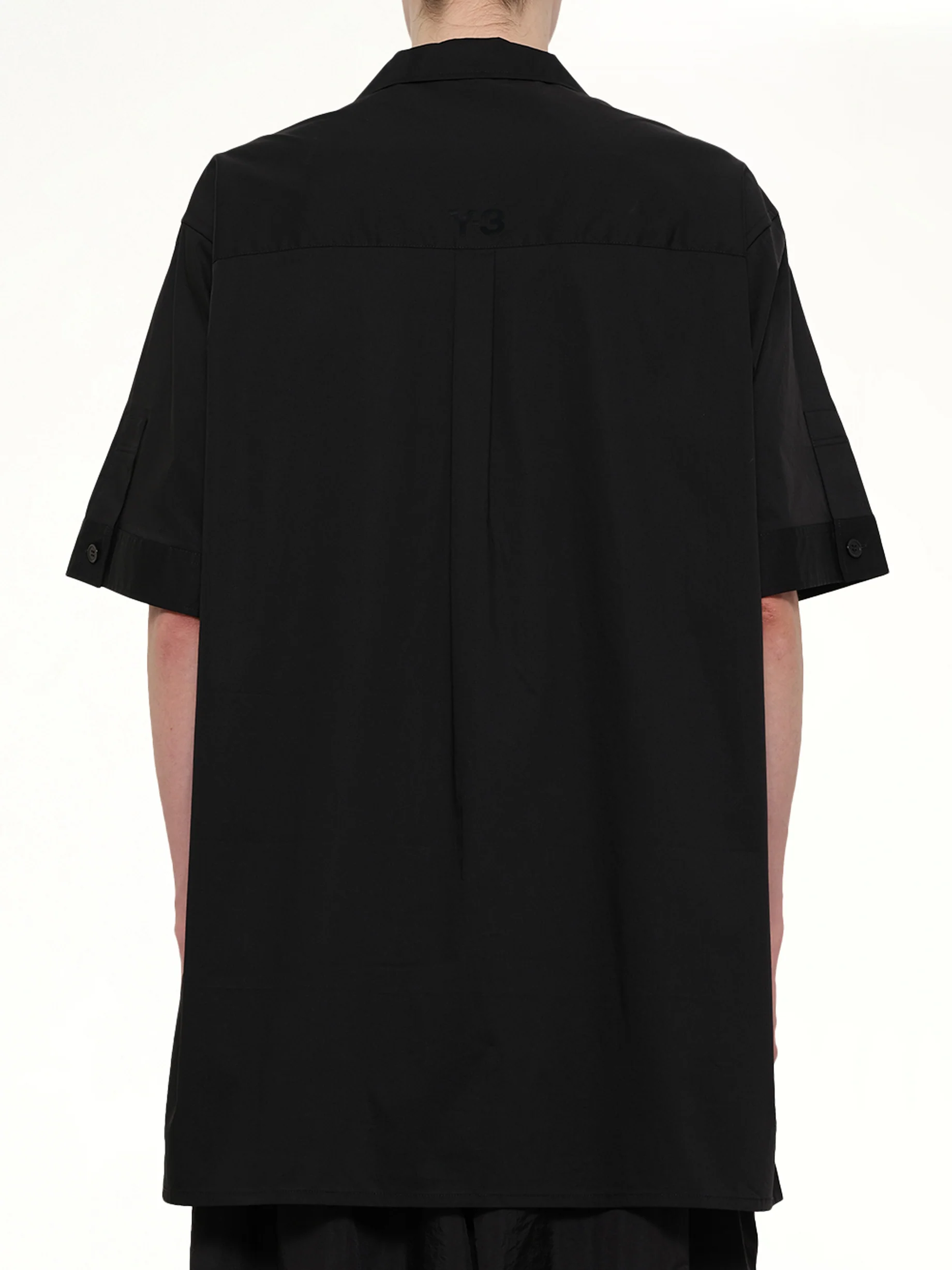 Utility Shirt in Black - Image 5