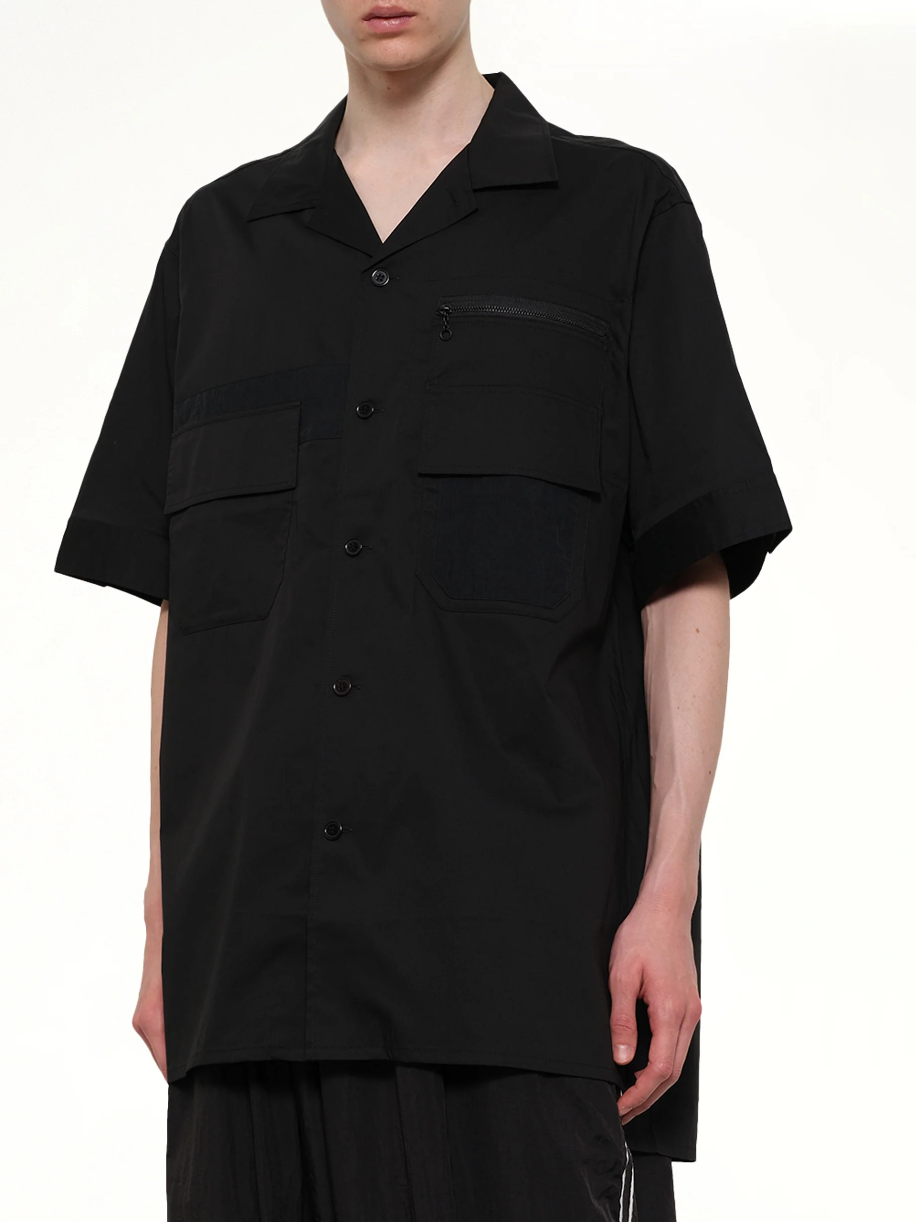 Utility Shirt in Black - Image 6