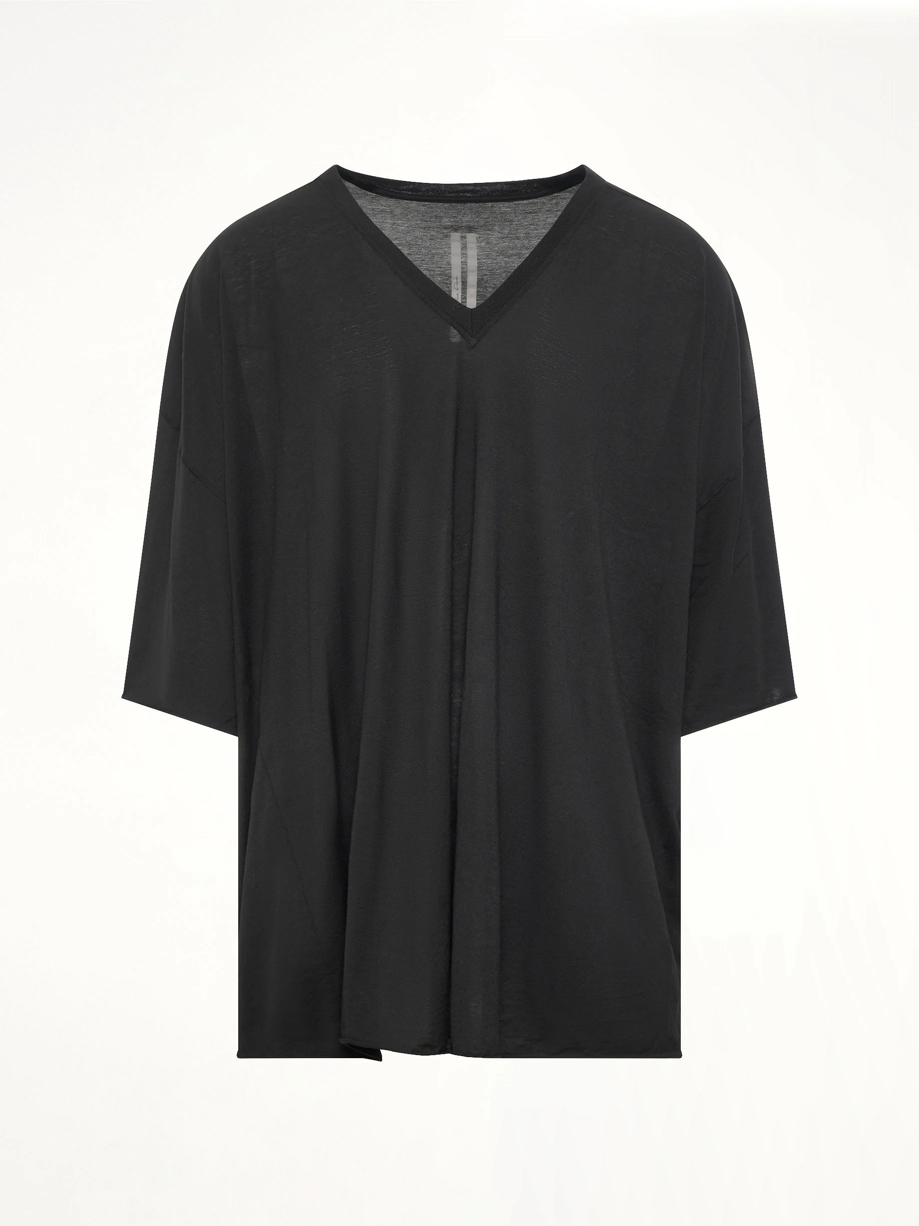 V Tommy T-Shirt in Black - Image 2