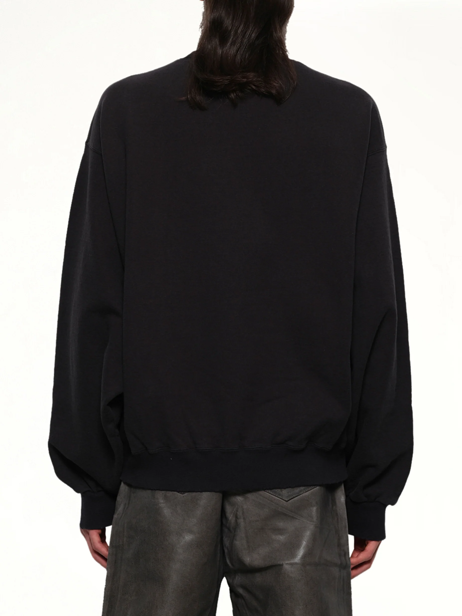 Villain Cover Print Sweat Shirt in Black - Image 5