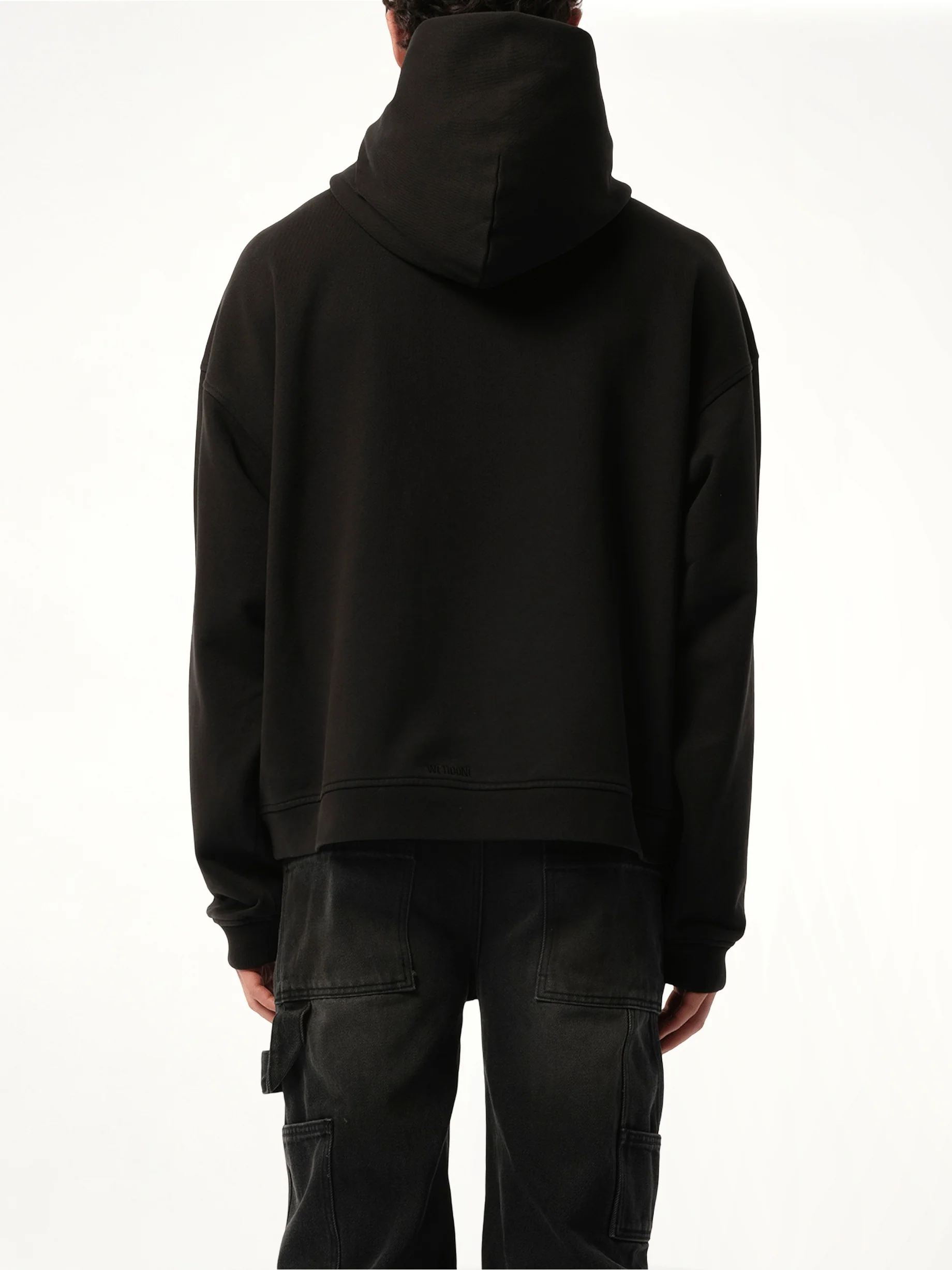 Vintage Collage Hoodie in Black - Image 6