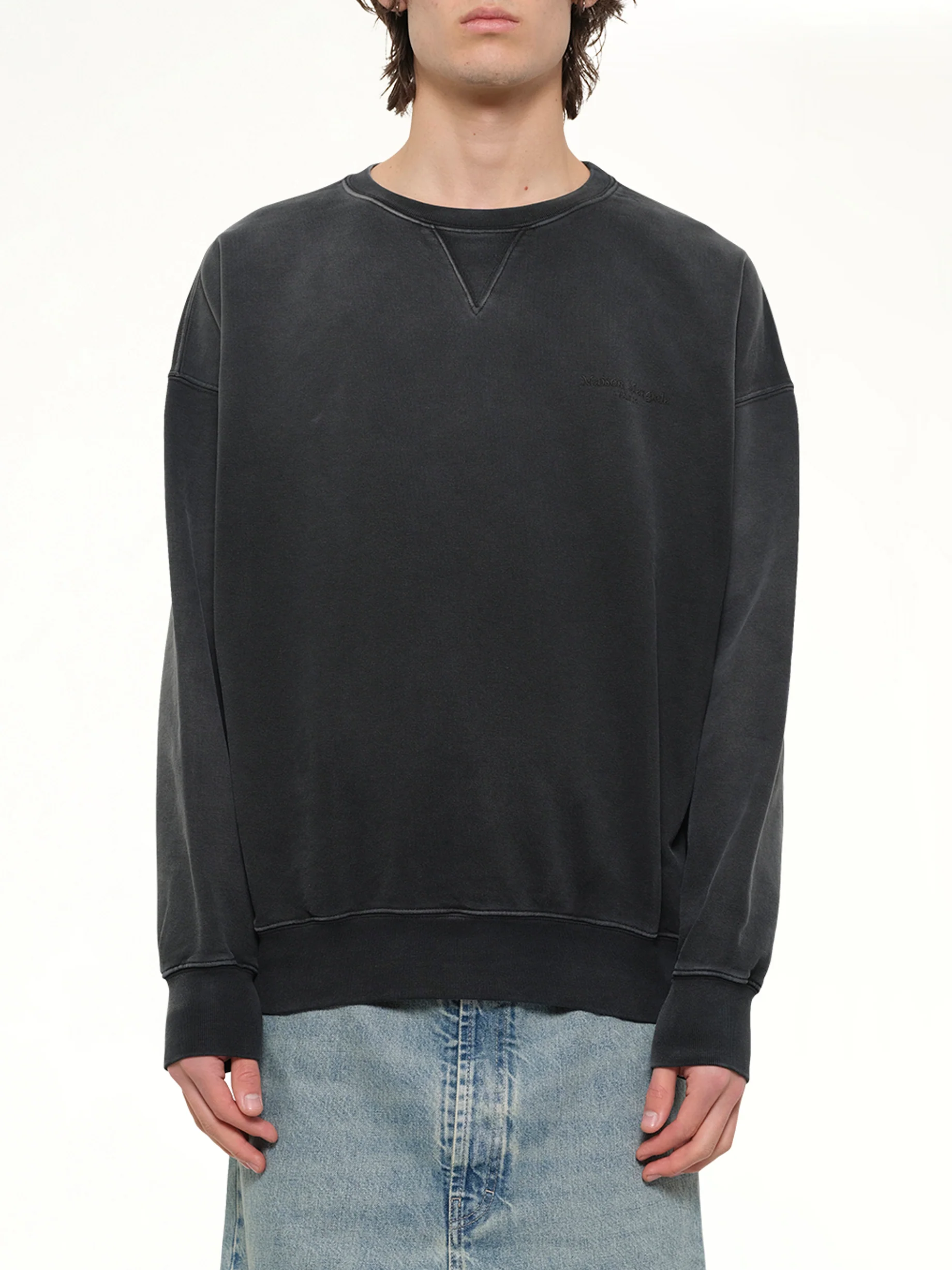 Vintage Logo Sweatshirt in Vintage Black