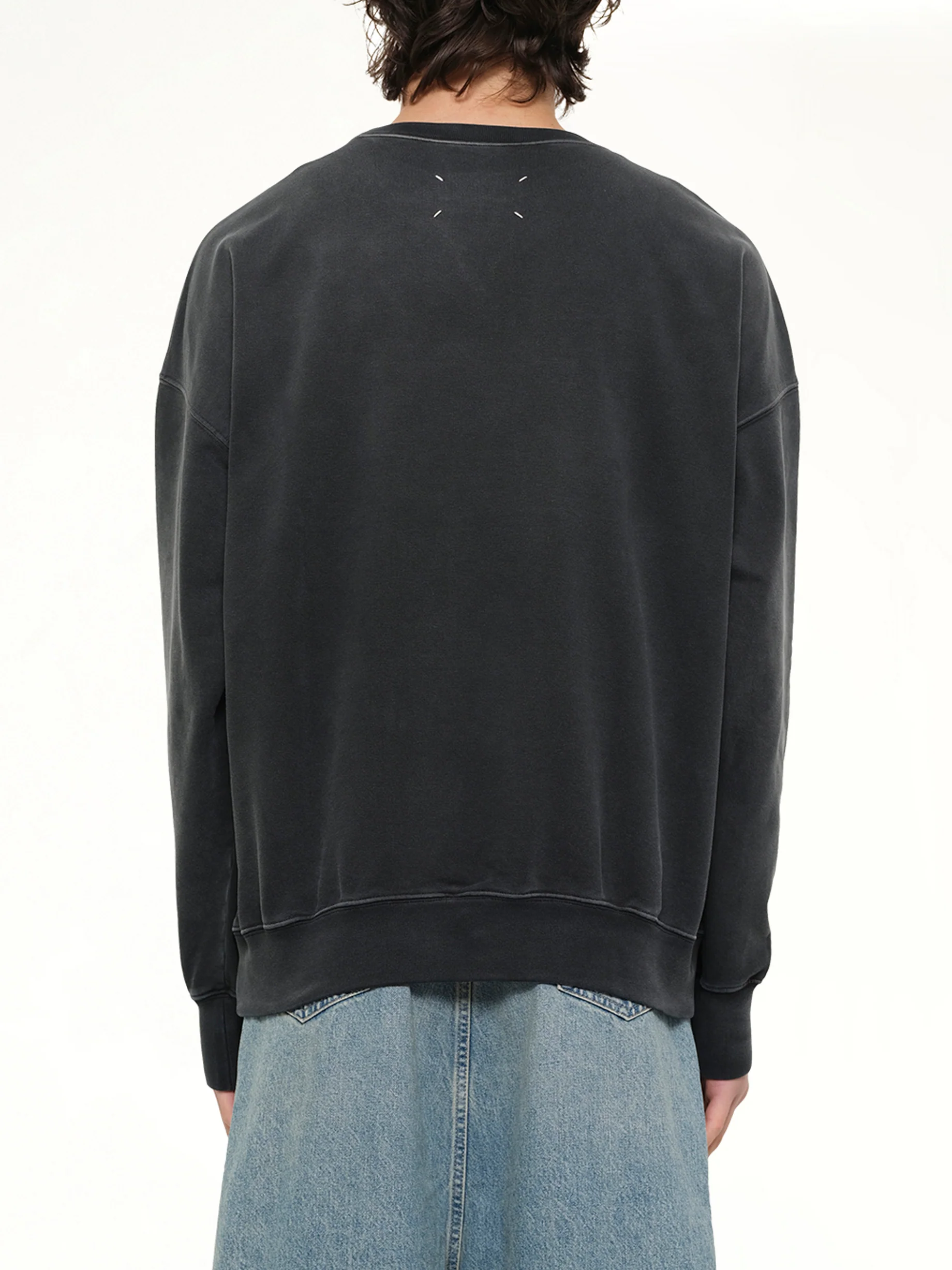 Vintage Logo Sweatshirt in Vintage Black - Image 5
