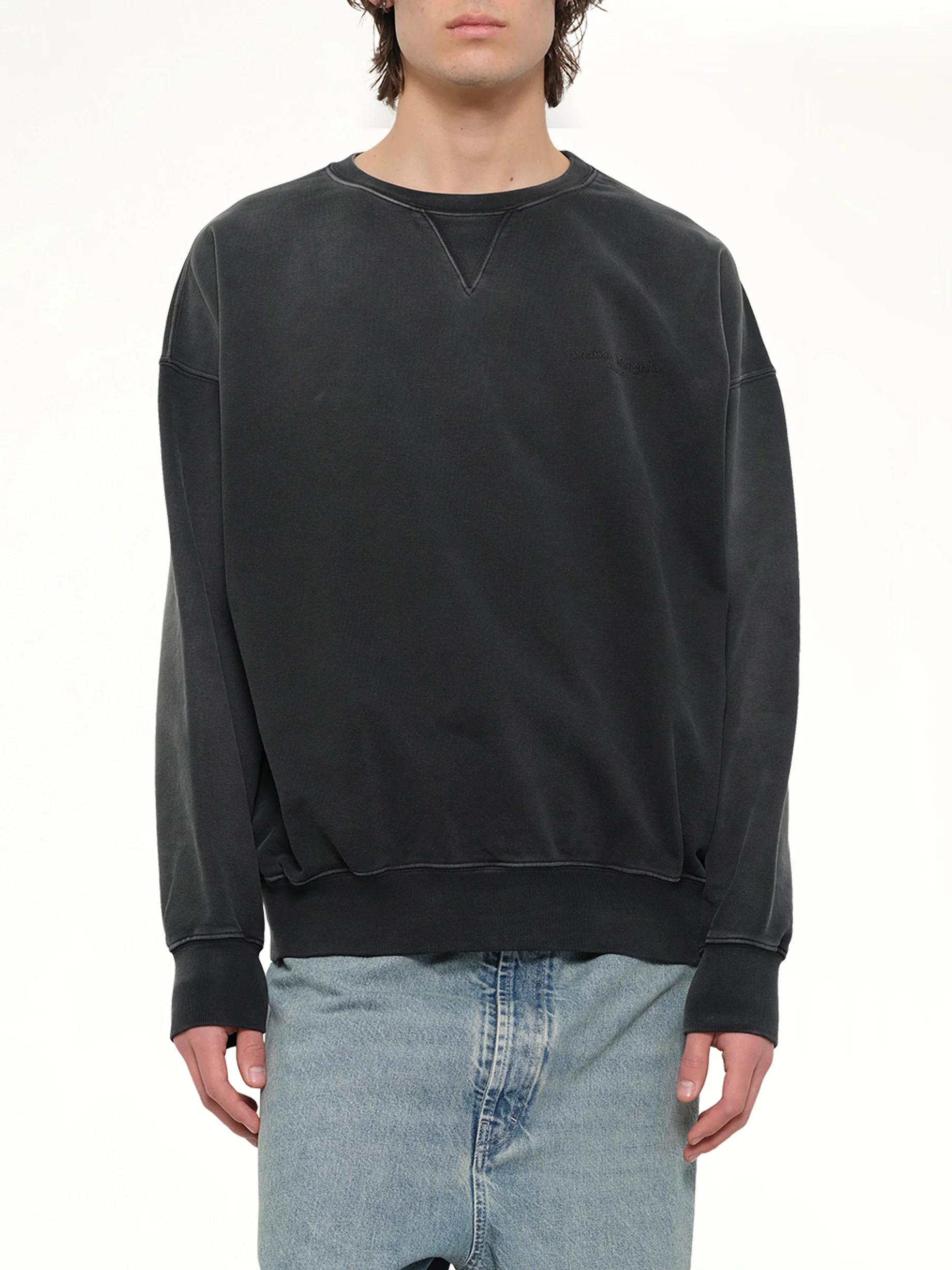 Vintage Logo Sweatshirt in Vintage Black - Image 6